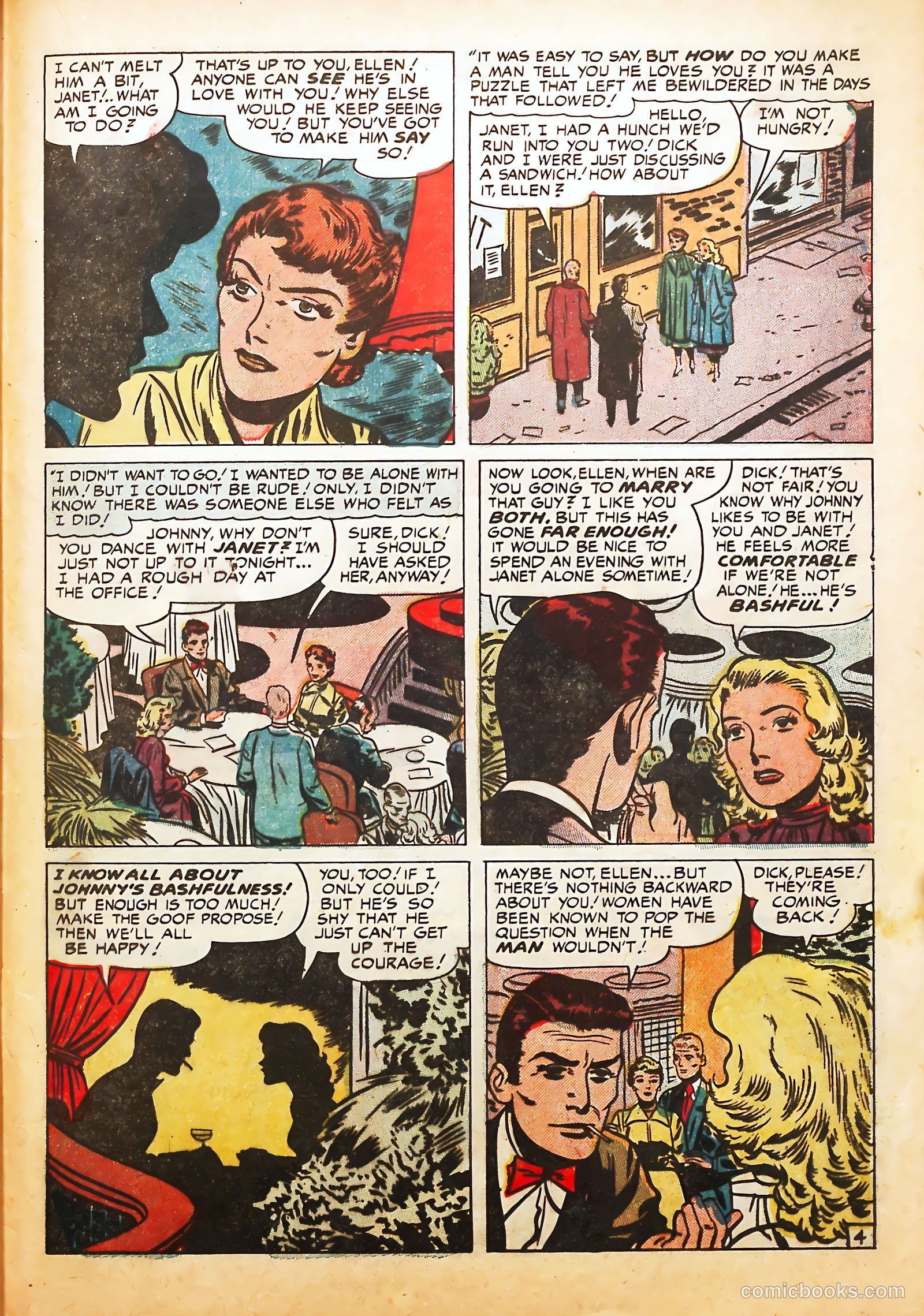 Young Love #21 (1949) — page 35 of 52