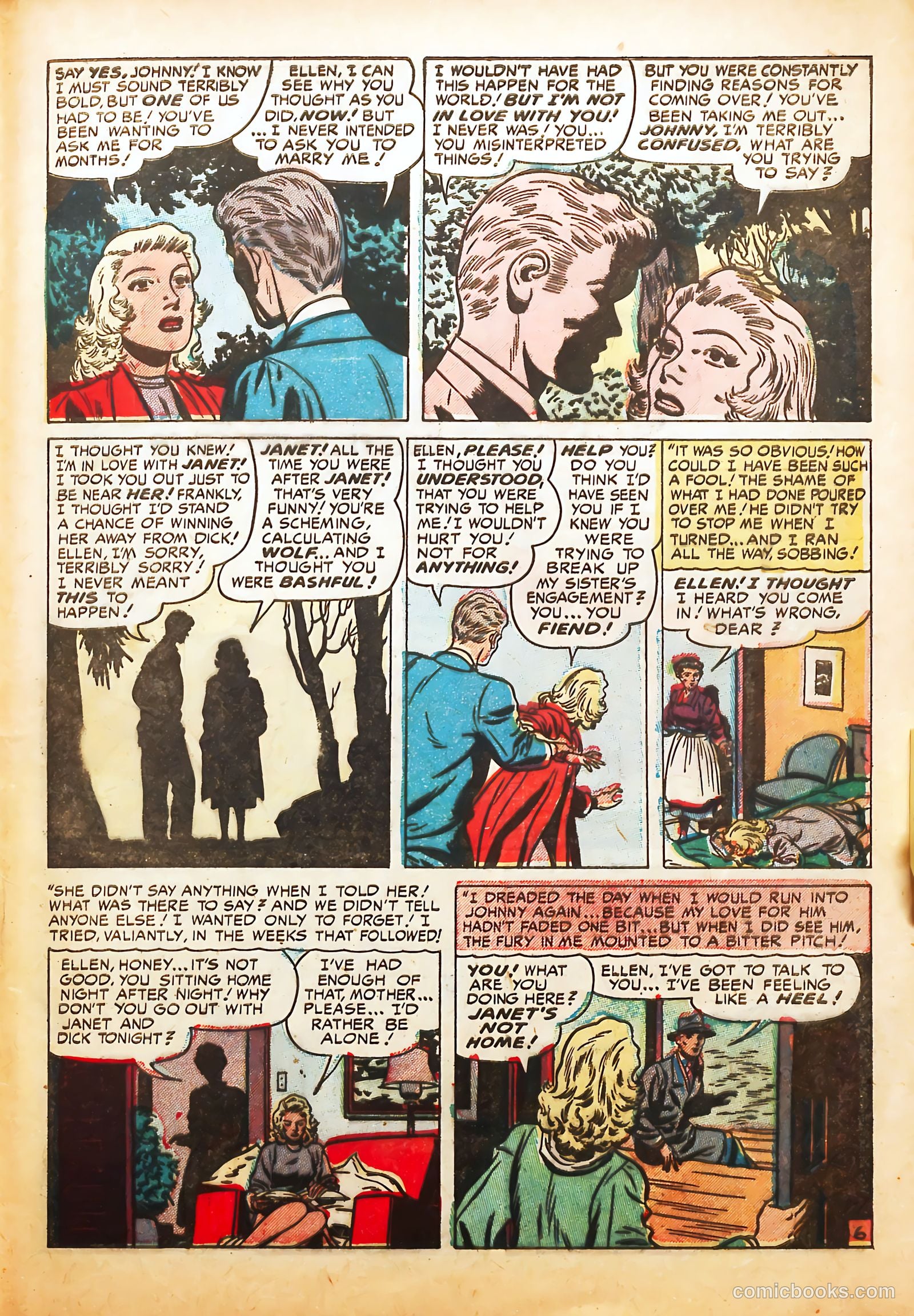 Young Love #21 (1949) — page 37 of 52