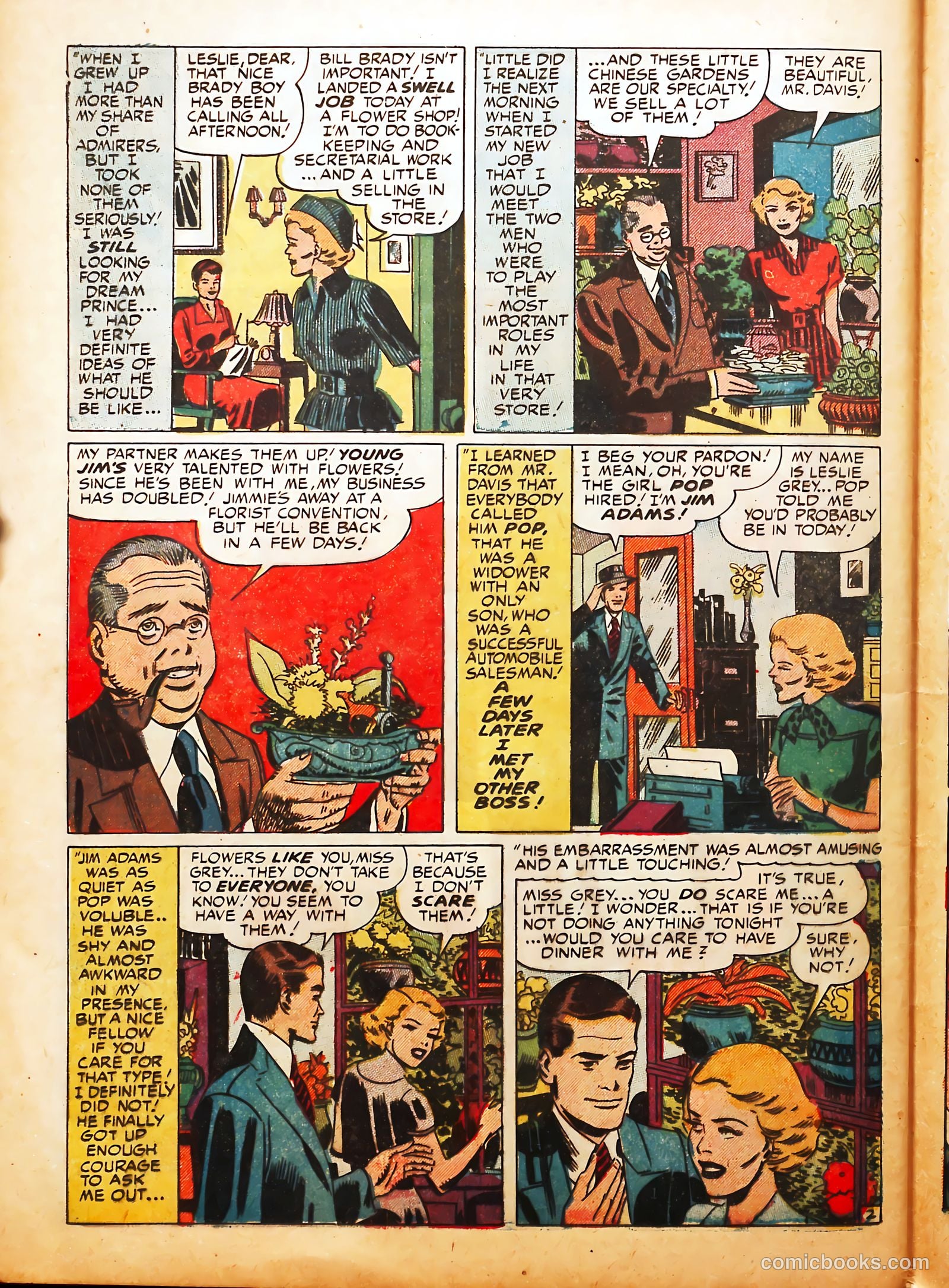 Young Love #21 (1949) — page 42 of 52