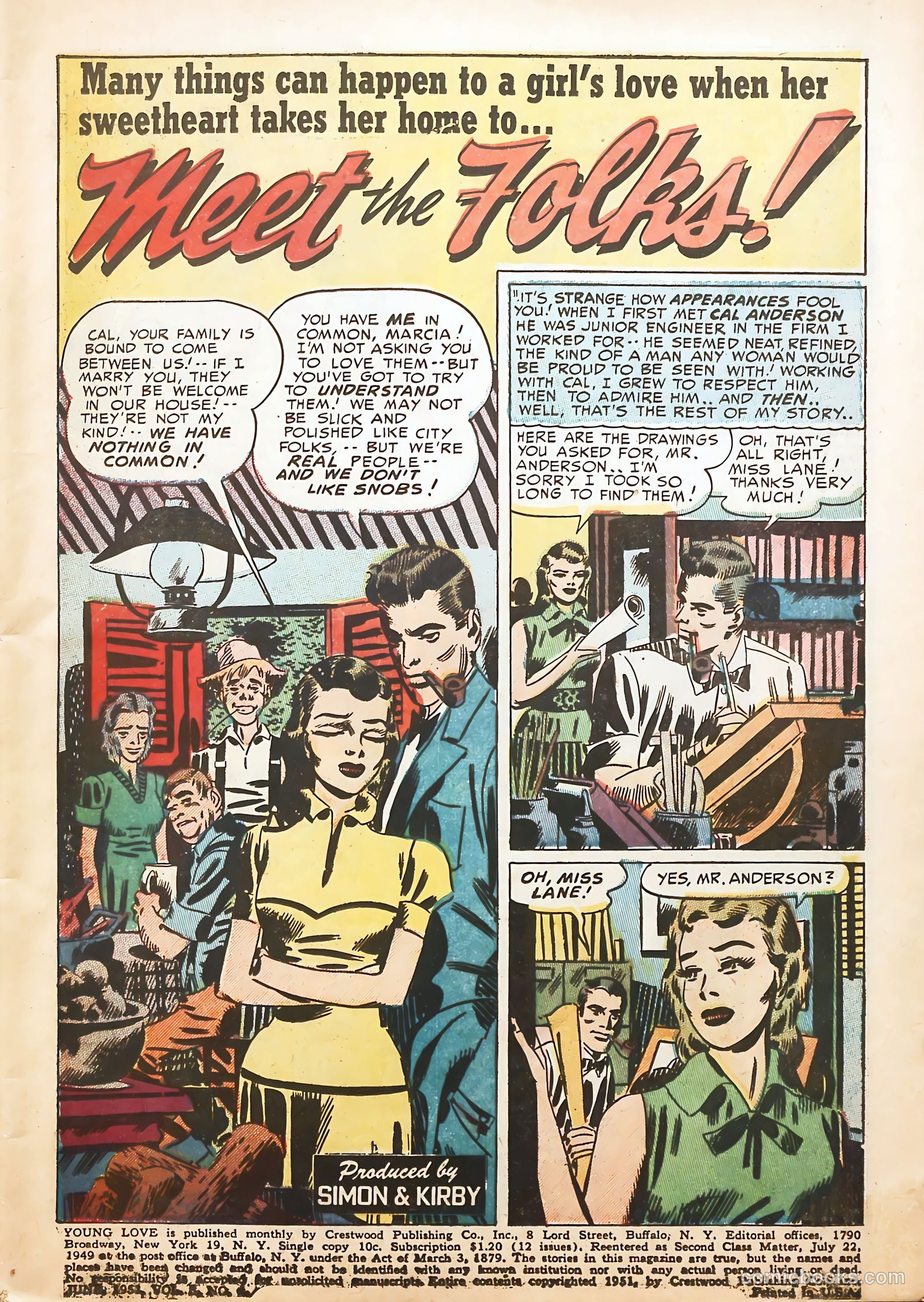 Young Love #22 (1949) — page 3 of 52