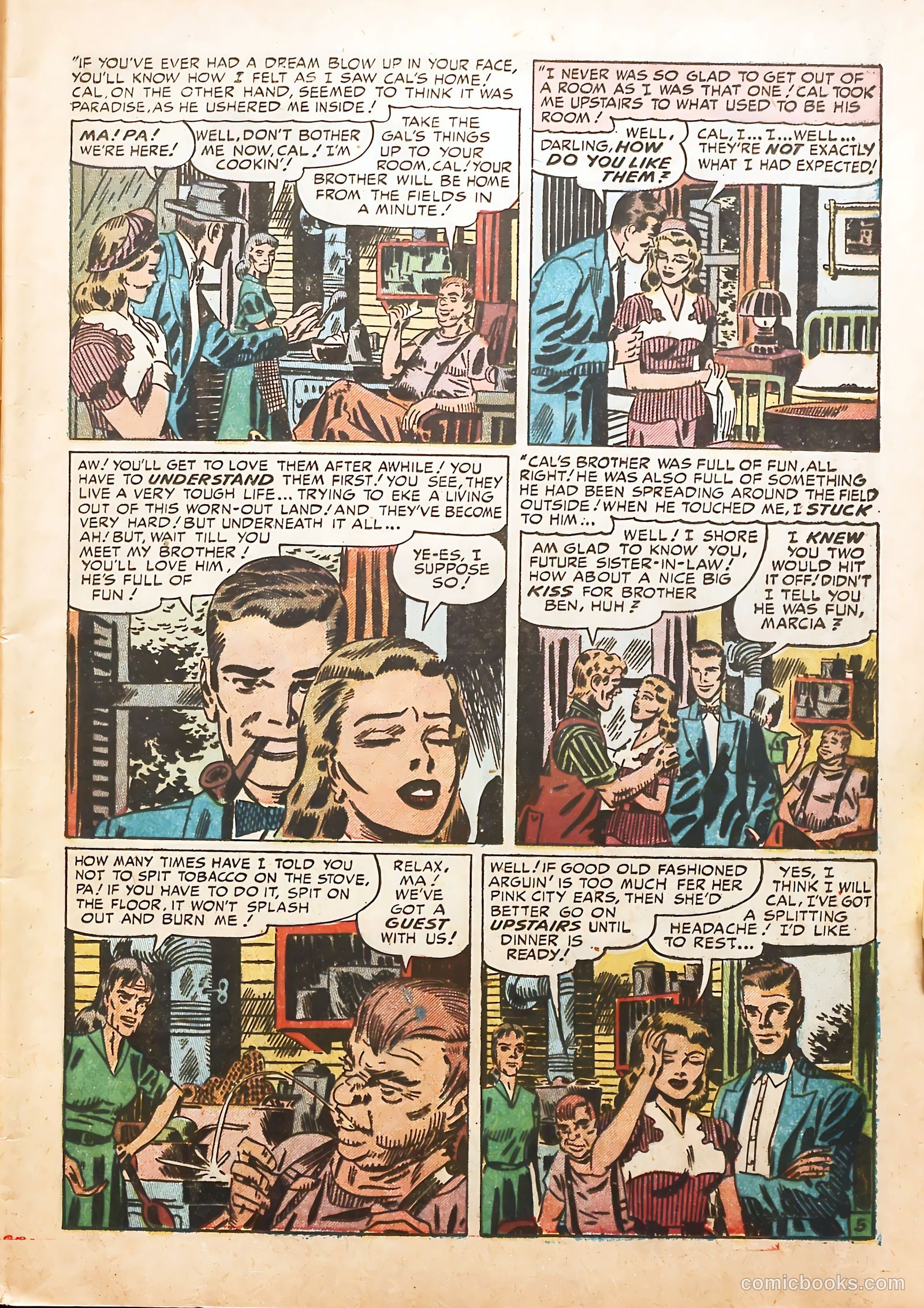 Young Love #22 (1949) — page 7 of 52