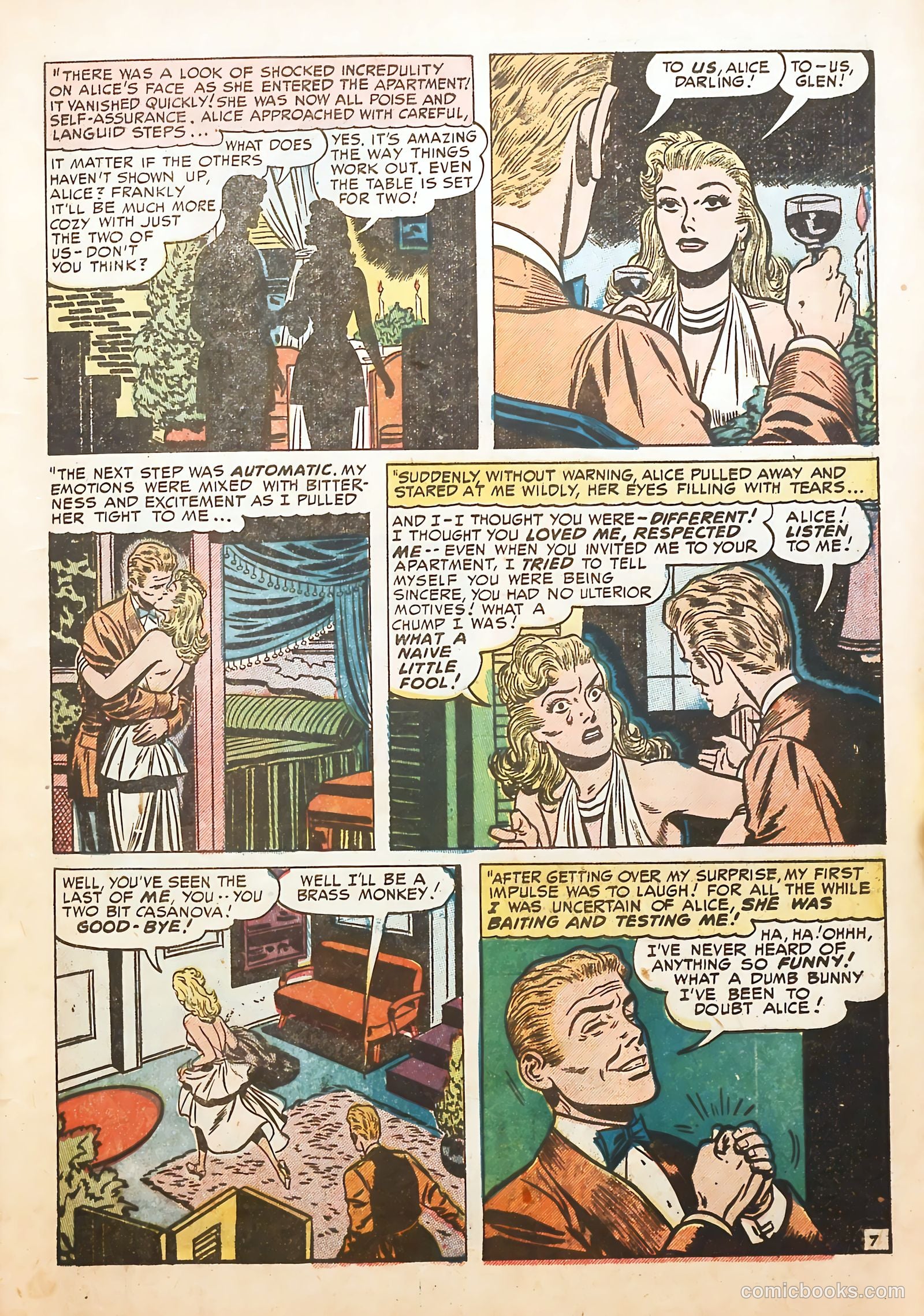 Young Love #22 (1949) — page 21 of 52