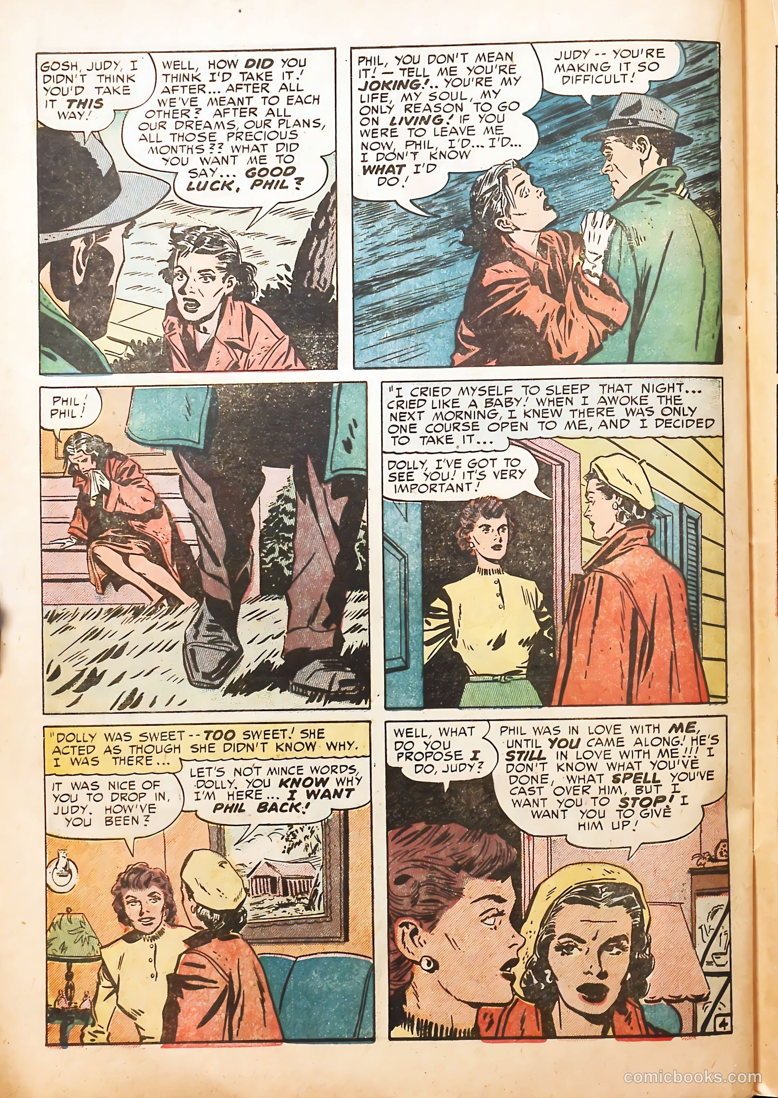 Young Love #22 (1949) — page 32 of 52