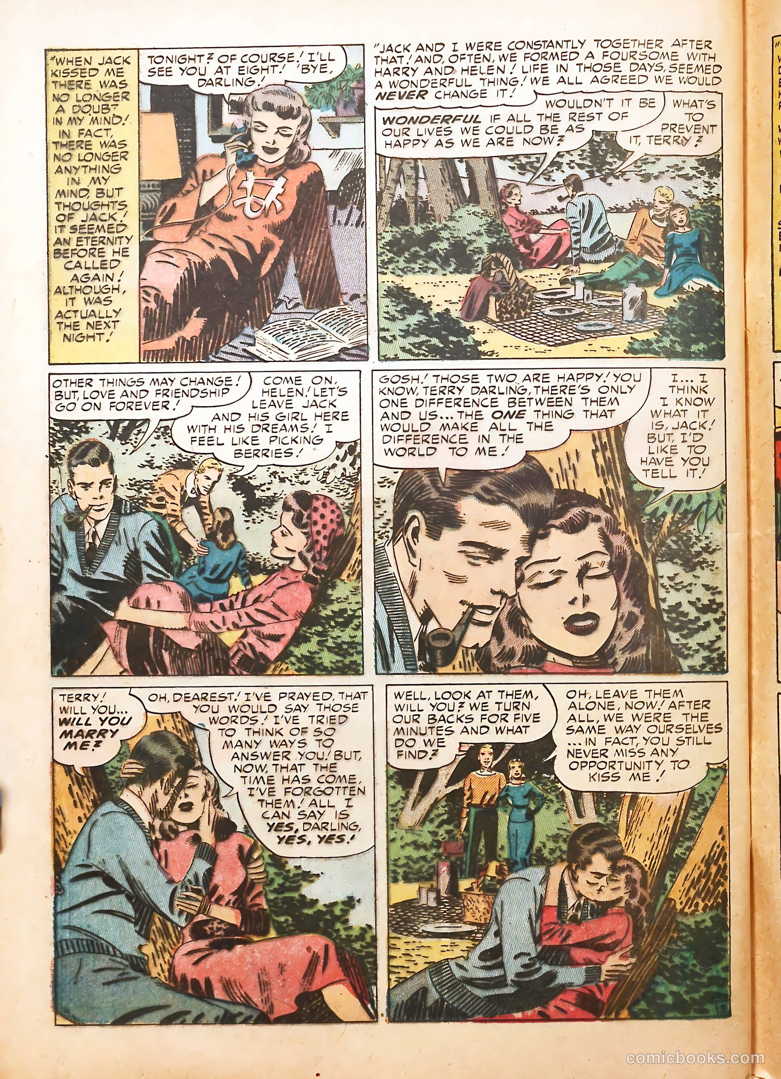Young Love #22 (1949) — page 42 of 52