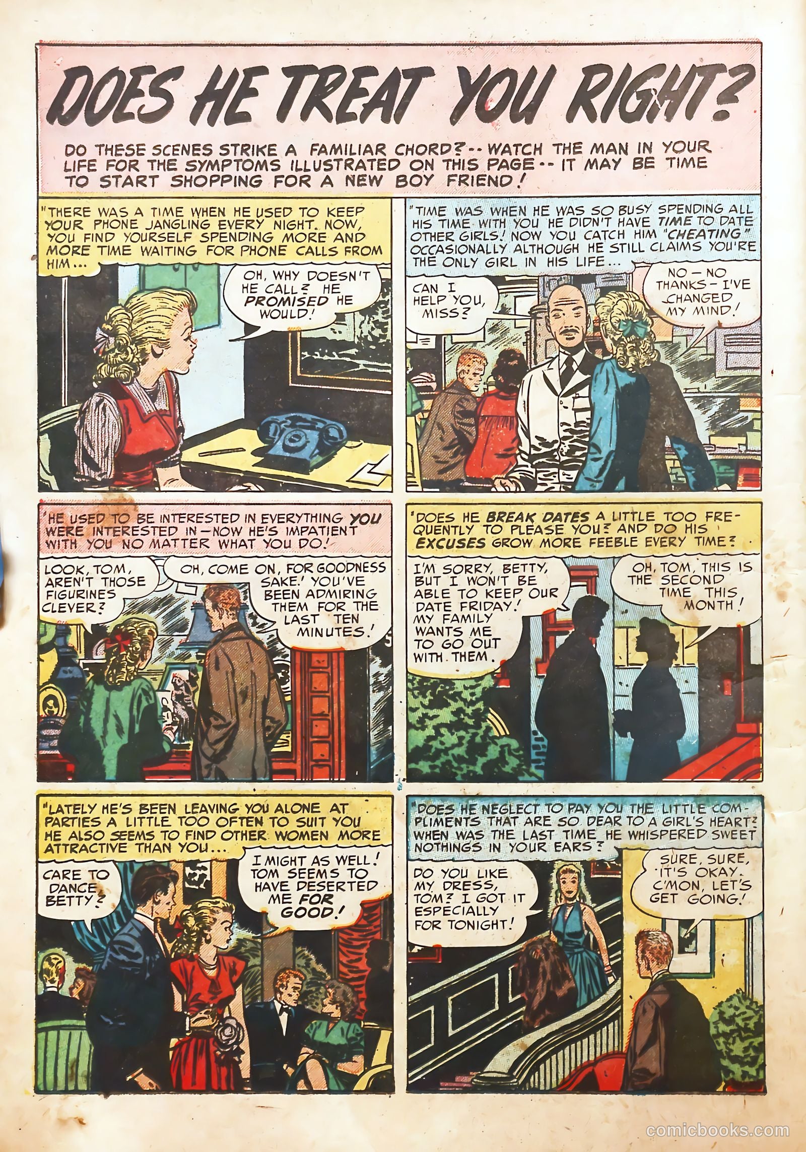 Young Love #23 (1949) — page 12 of 52