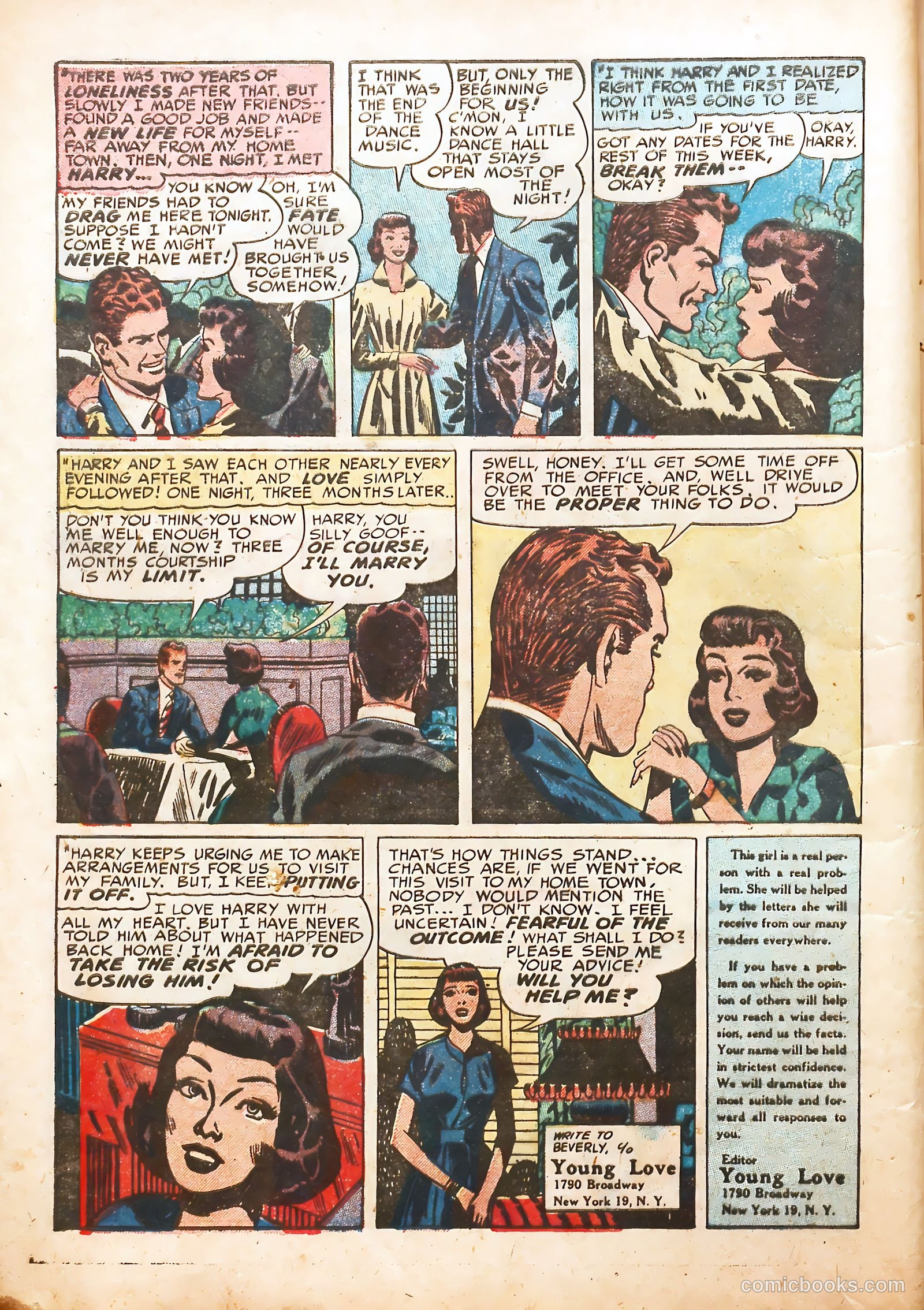 Young Love #23 (1949) — page 16 of 52