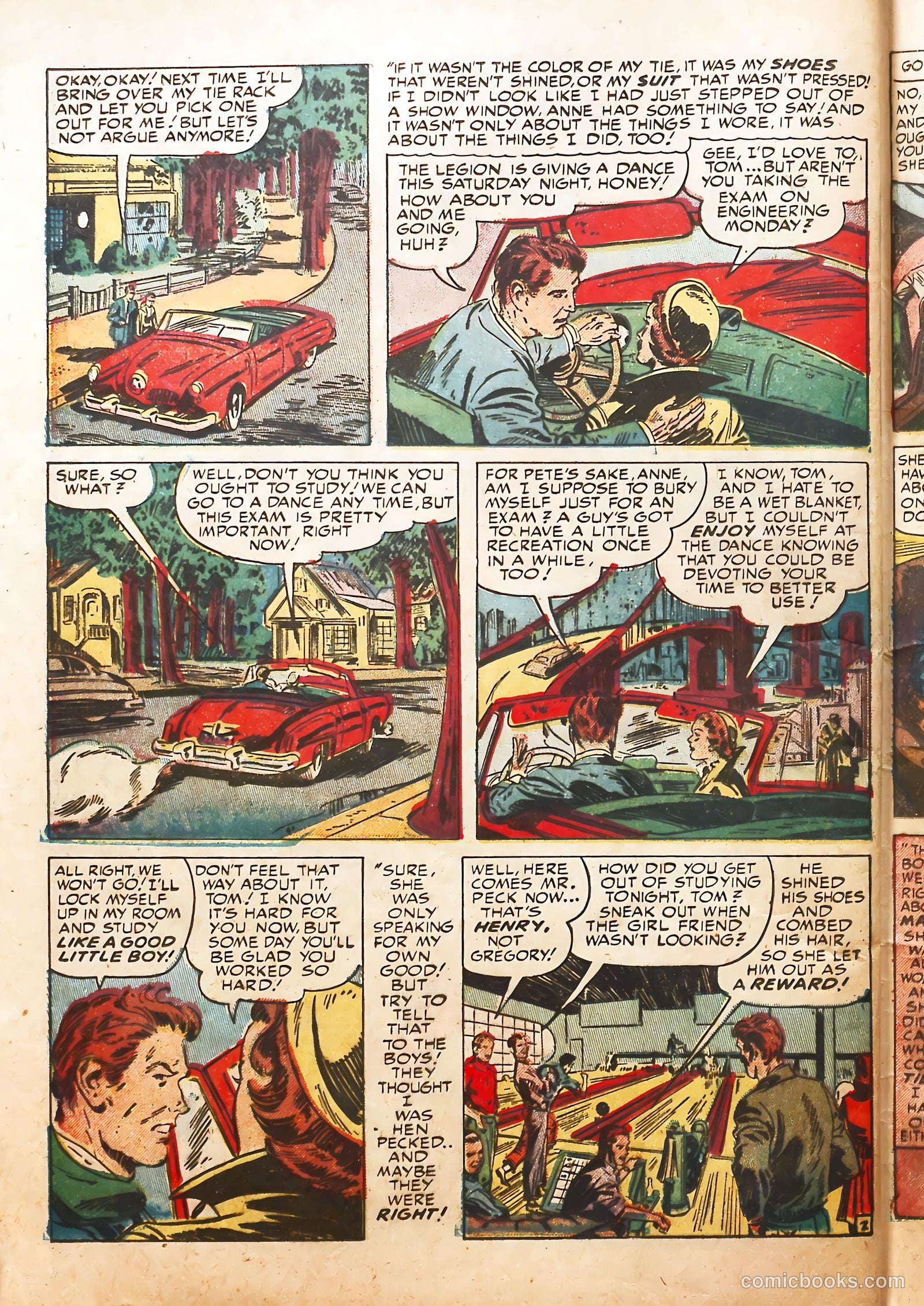 Young Love #23 (1949) — page 42 of 52