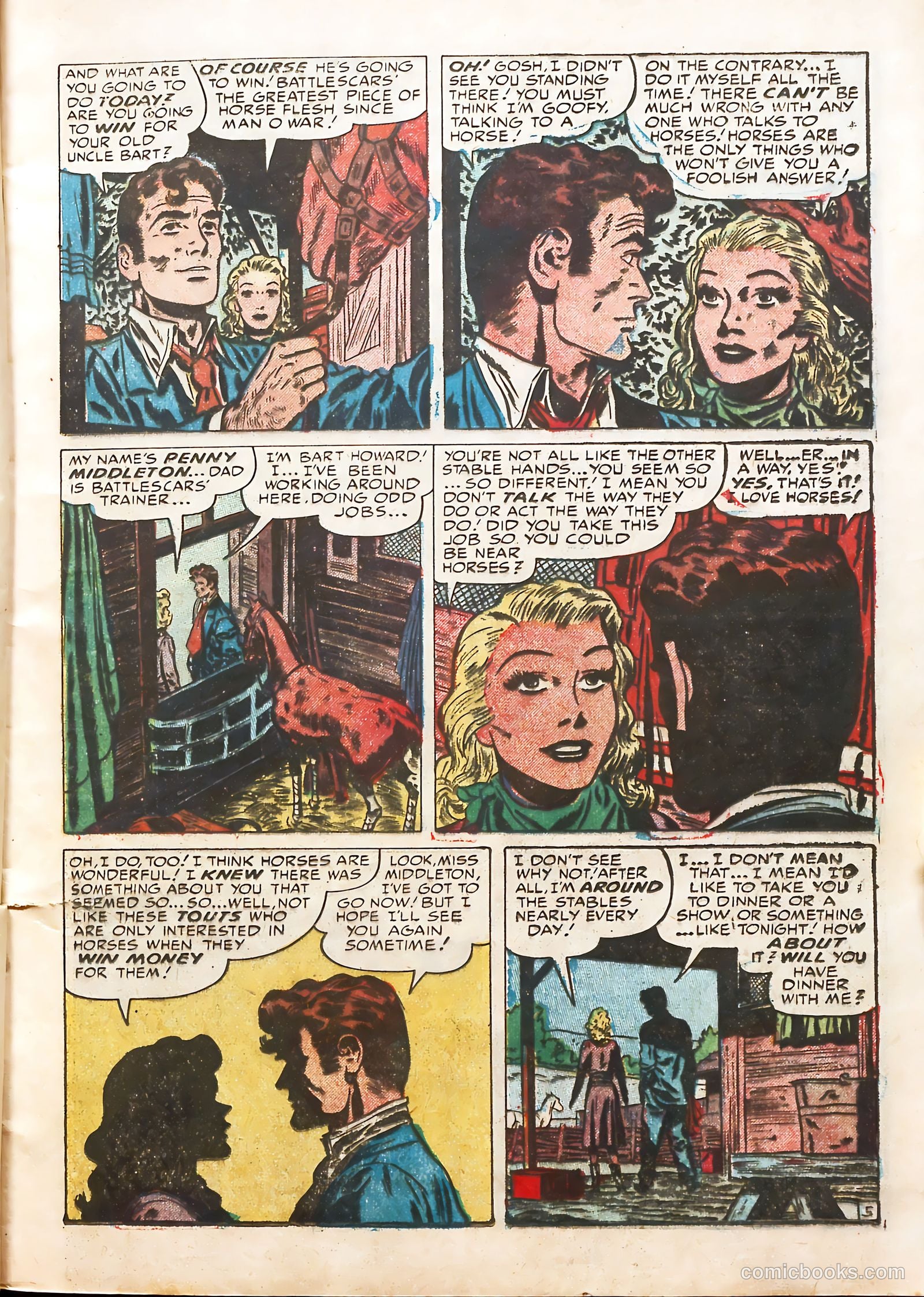 Young Love #24 (1951) — page 7 of 52