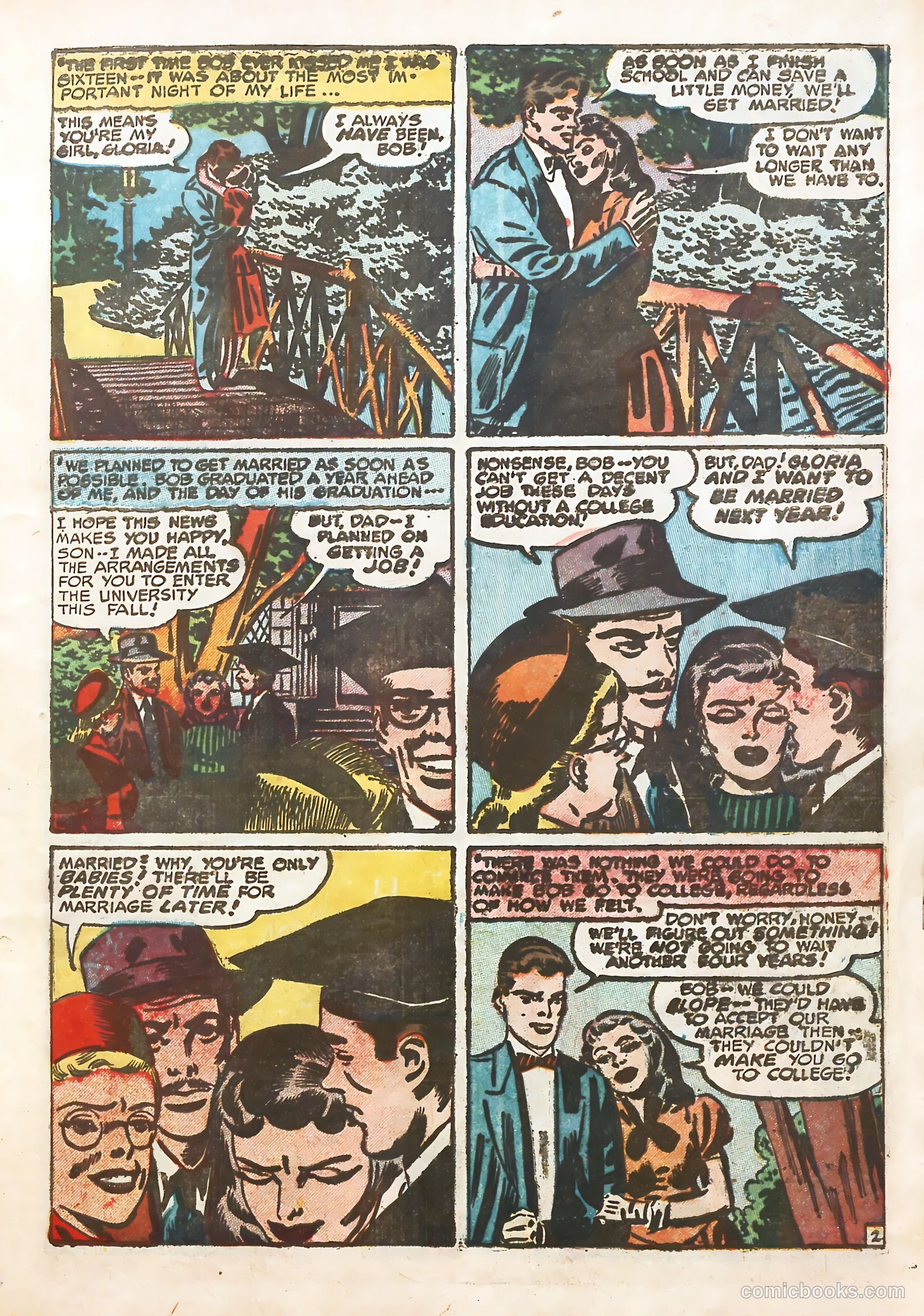 Young Love #24 (1951) — page 15 of 52