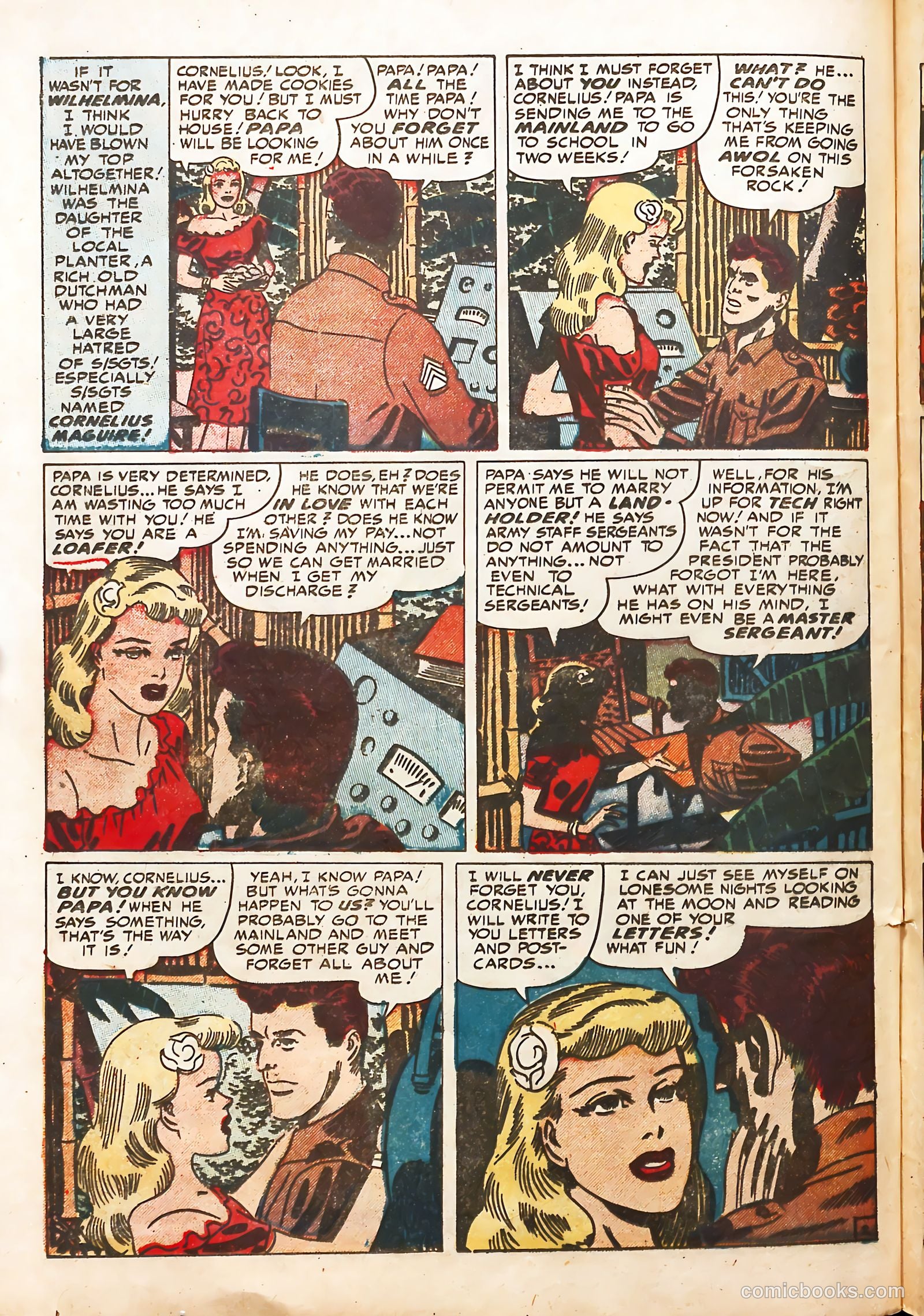 Young Love #24 (1951) — page 42 of 52