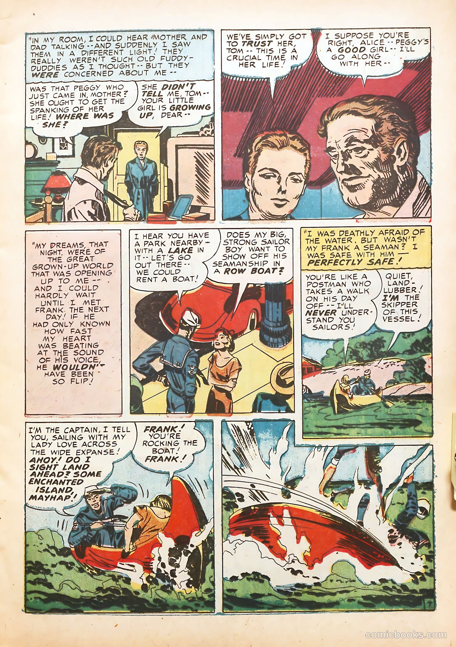Young Love #25 (1953) — page 9 of 52