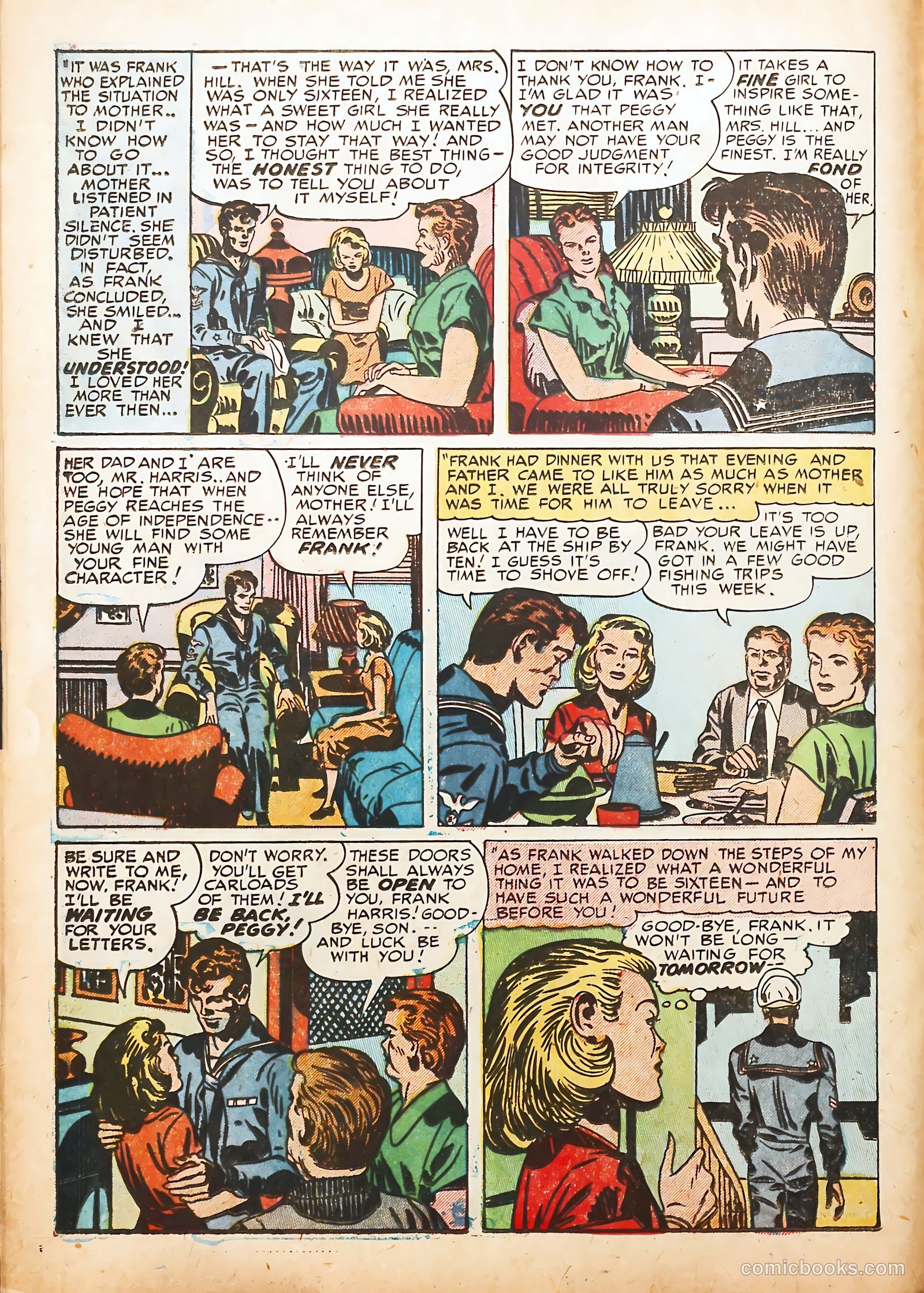Young Love #25 (1953) — page 12 of 52
