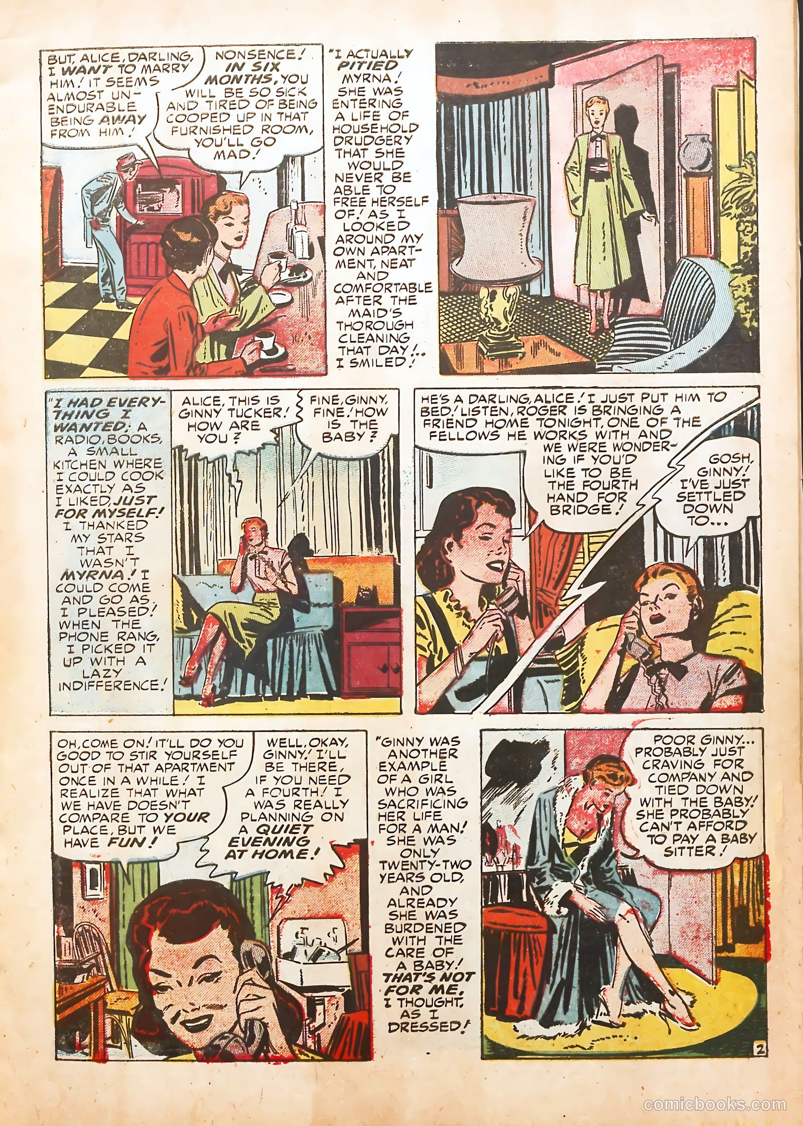 Young Love #25 (1953) — page 15 of 52