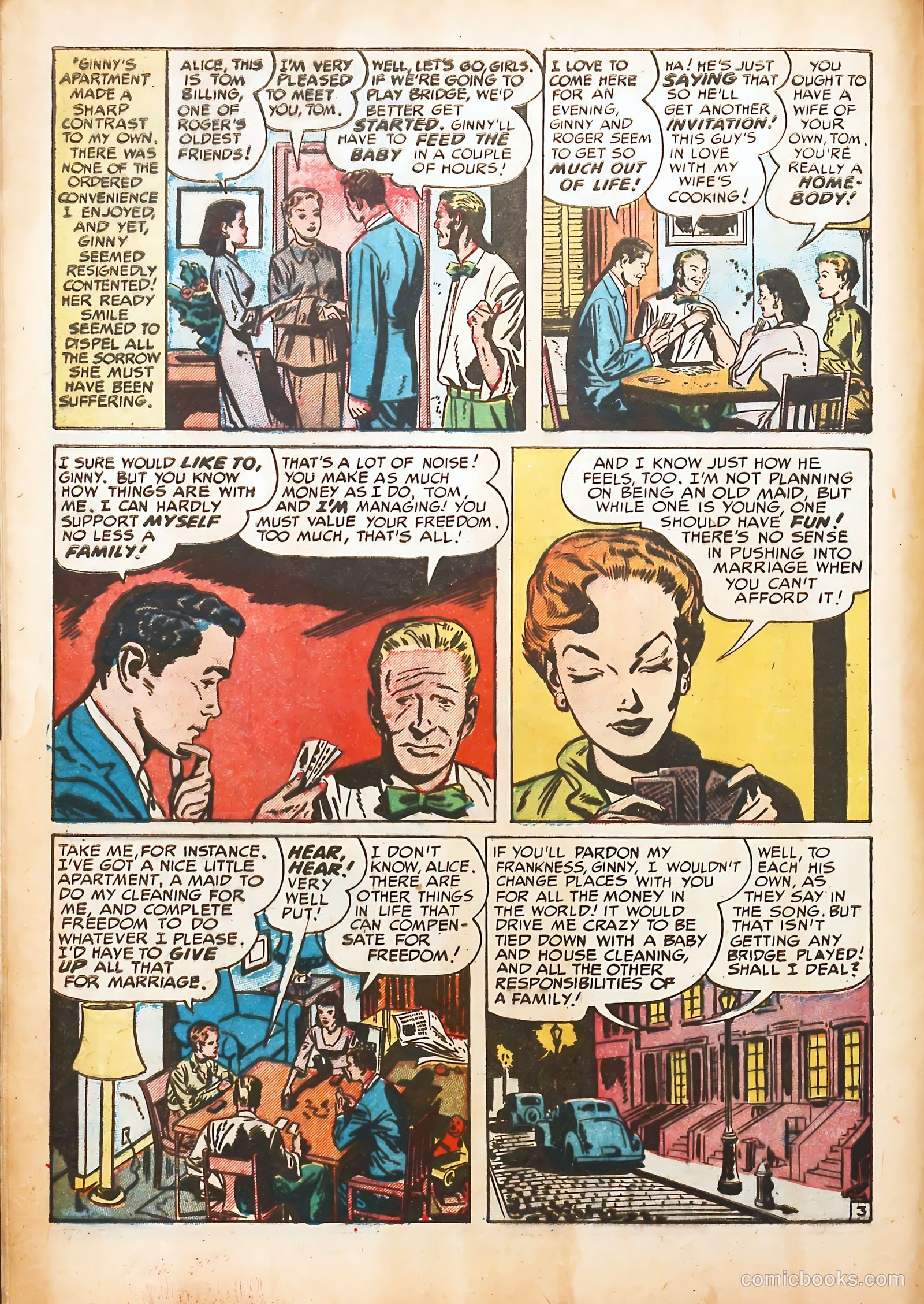 Young Love #25 (1953) — page 16 of 52