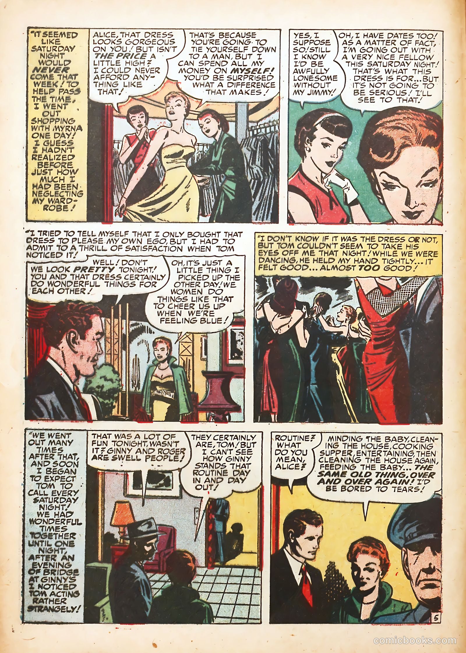 Young Love #25 (1953) — page 18 of 52