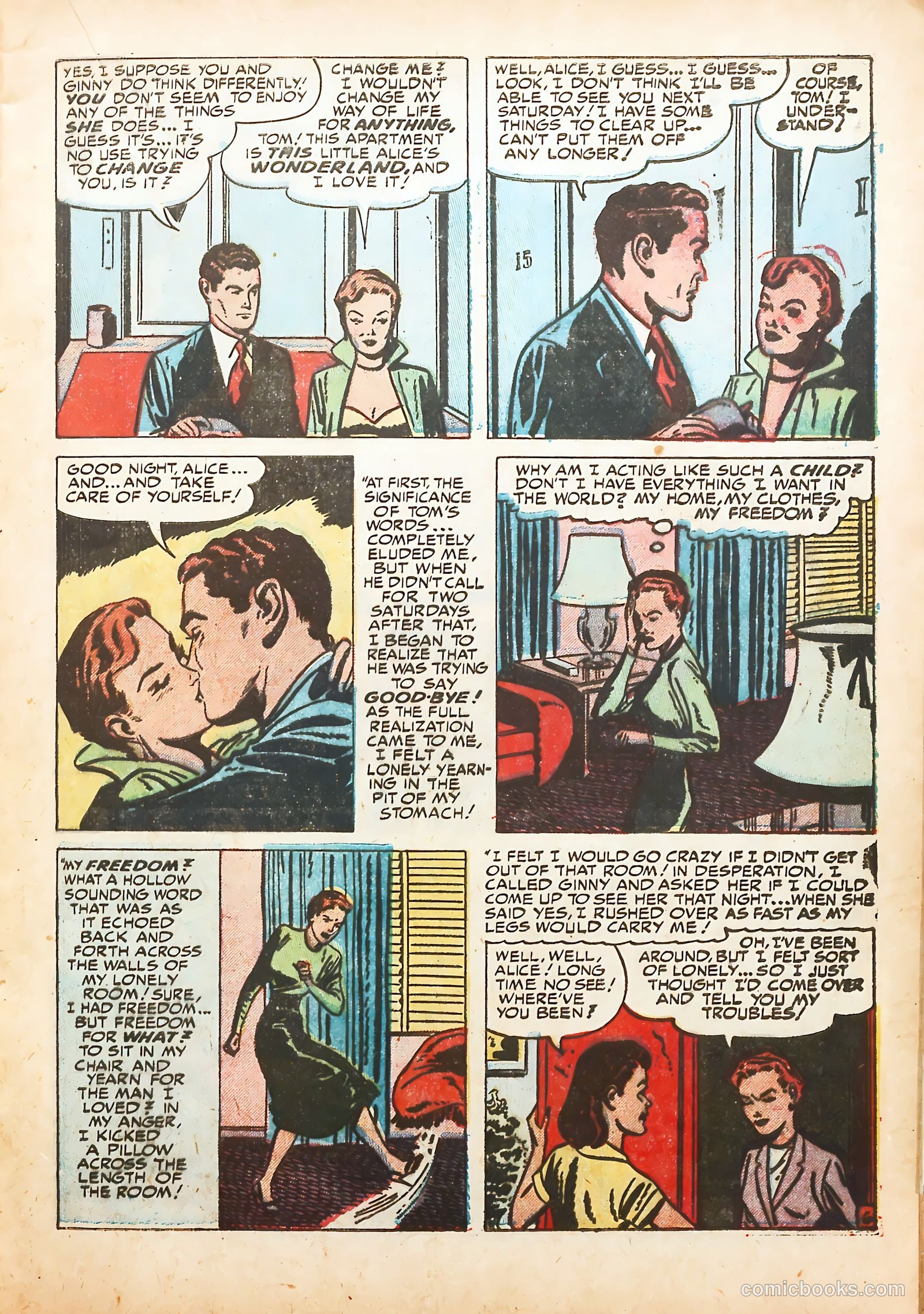Young Love #25 (1953) — page 19 of 52