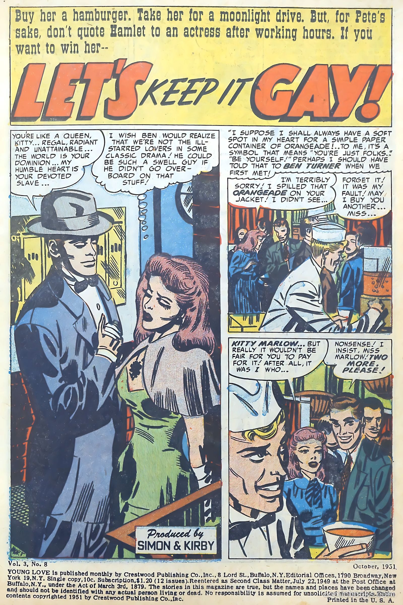 Young Love #26 (1951) — page 3 of 52