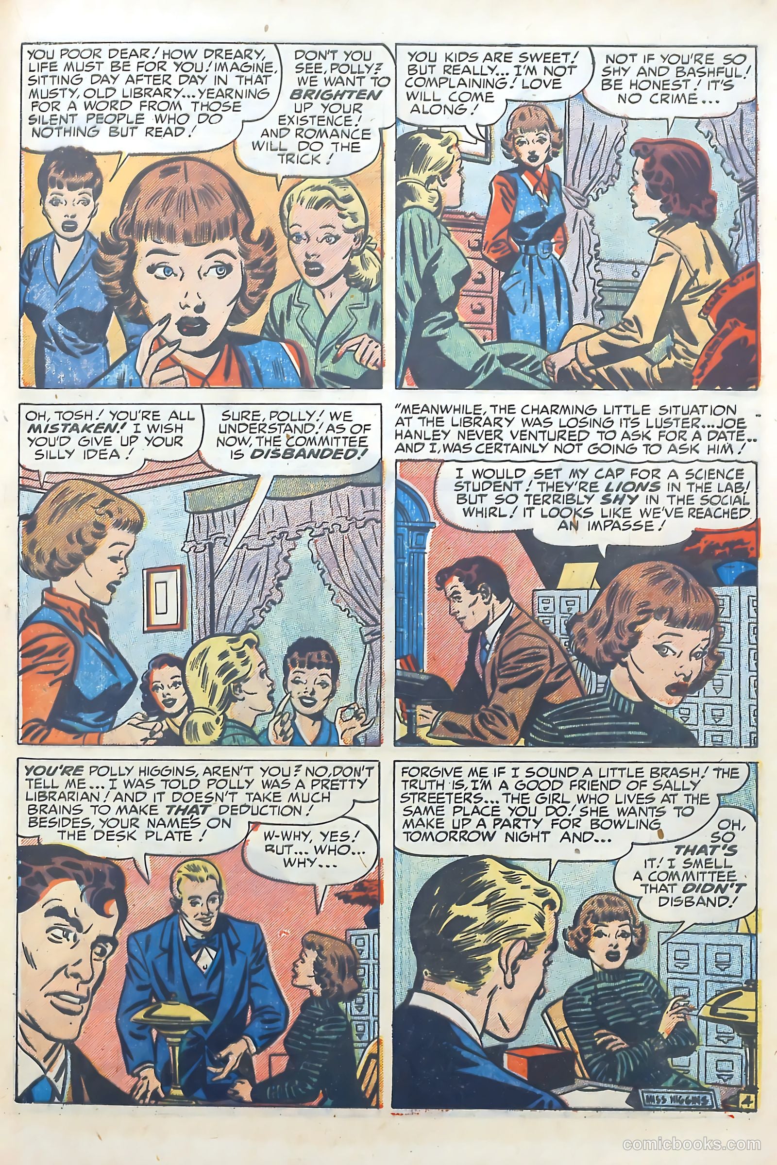 Young Love #26 (1951) — page 35 of 52