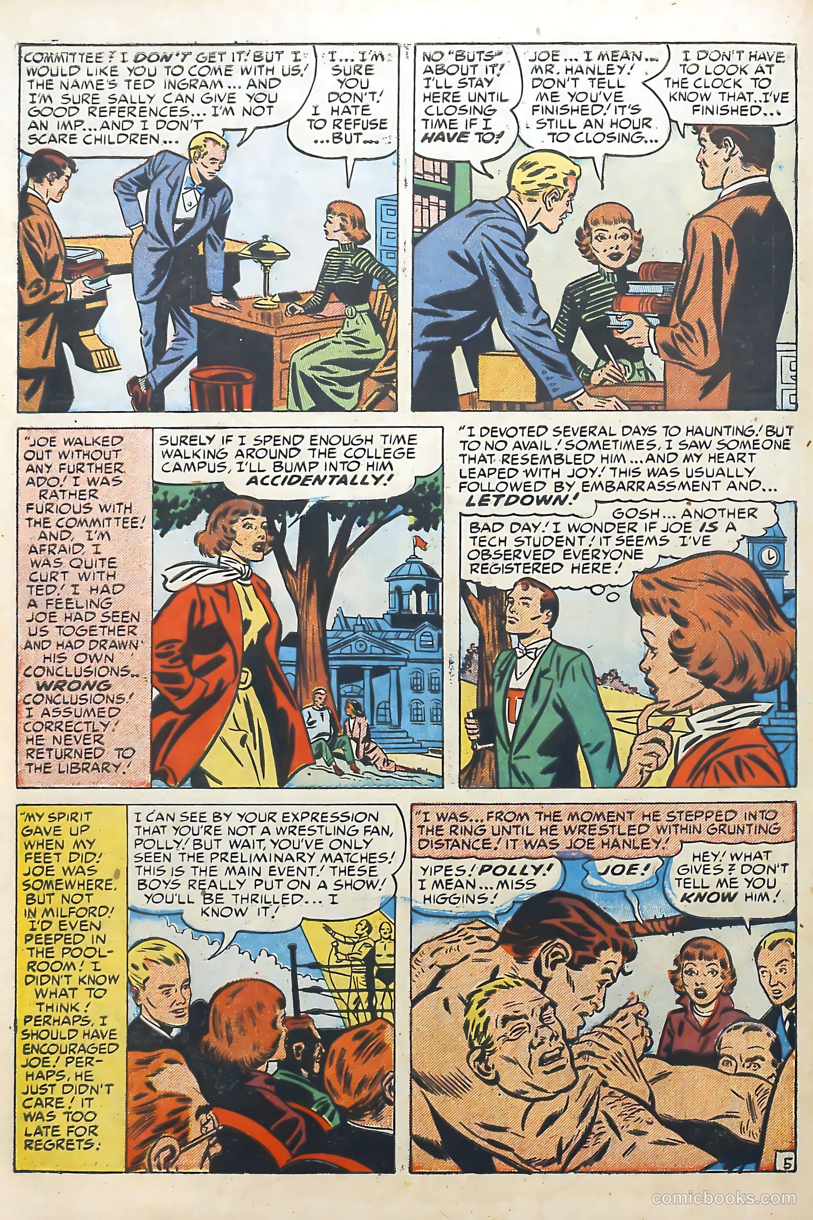 Young Love #26 (1951) — page 36 of 52