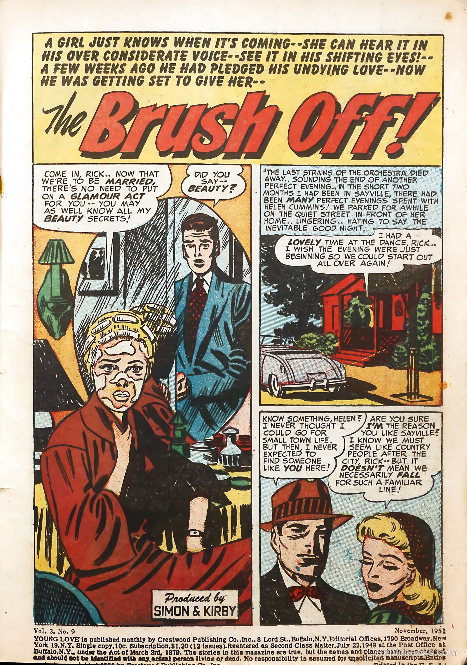 Young Love #27 (1951) — page 3 of 52