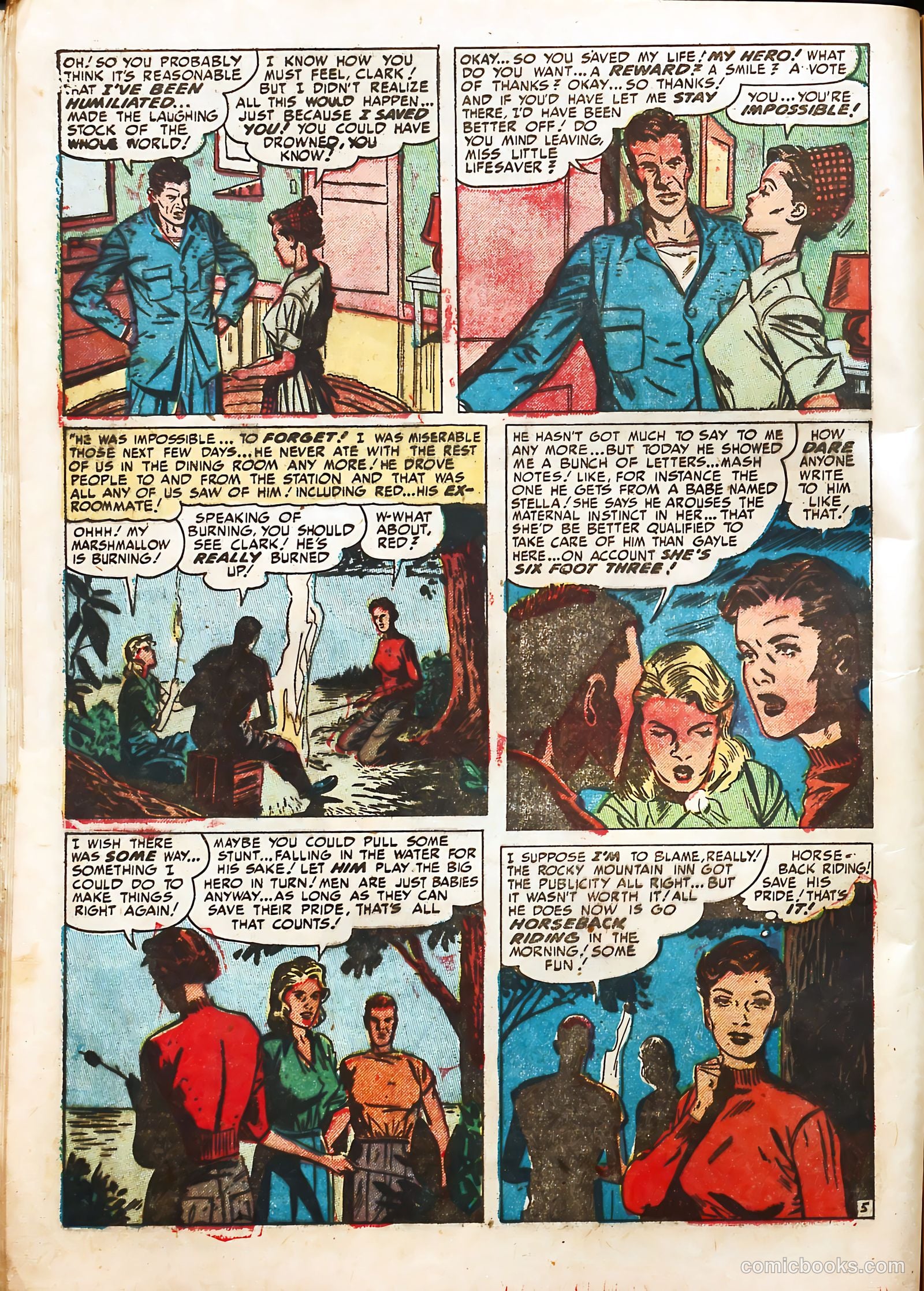 Young Love #27 (1951) — page 16 of 52