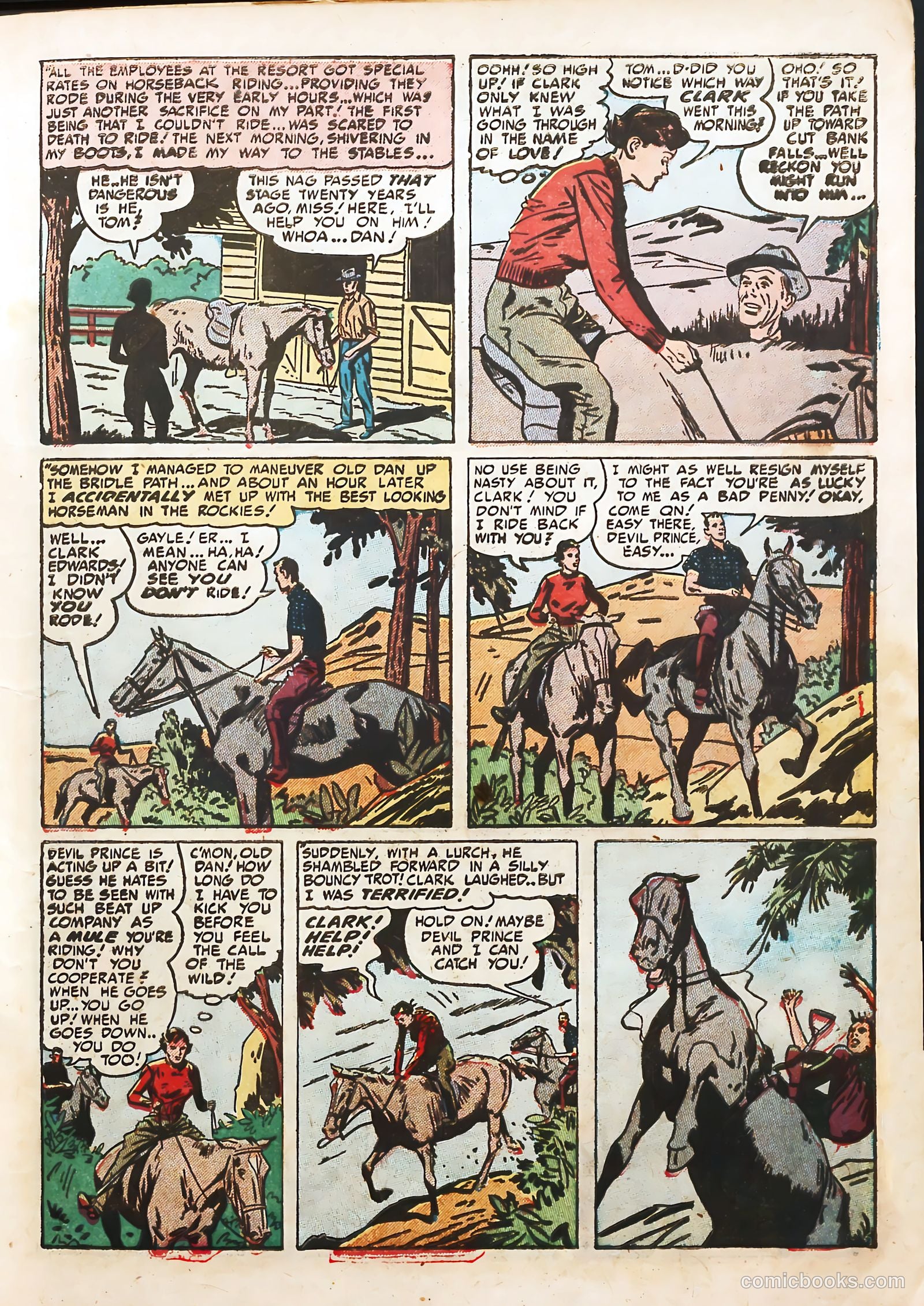 Young Love #27 (1951) — page 17 of 52