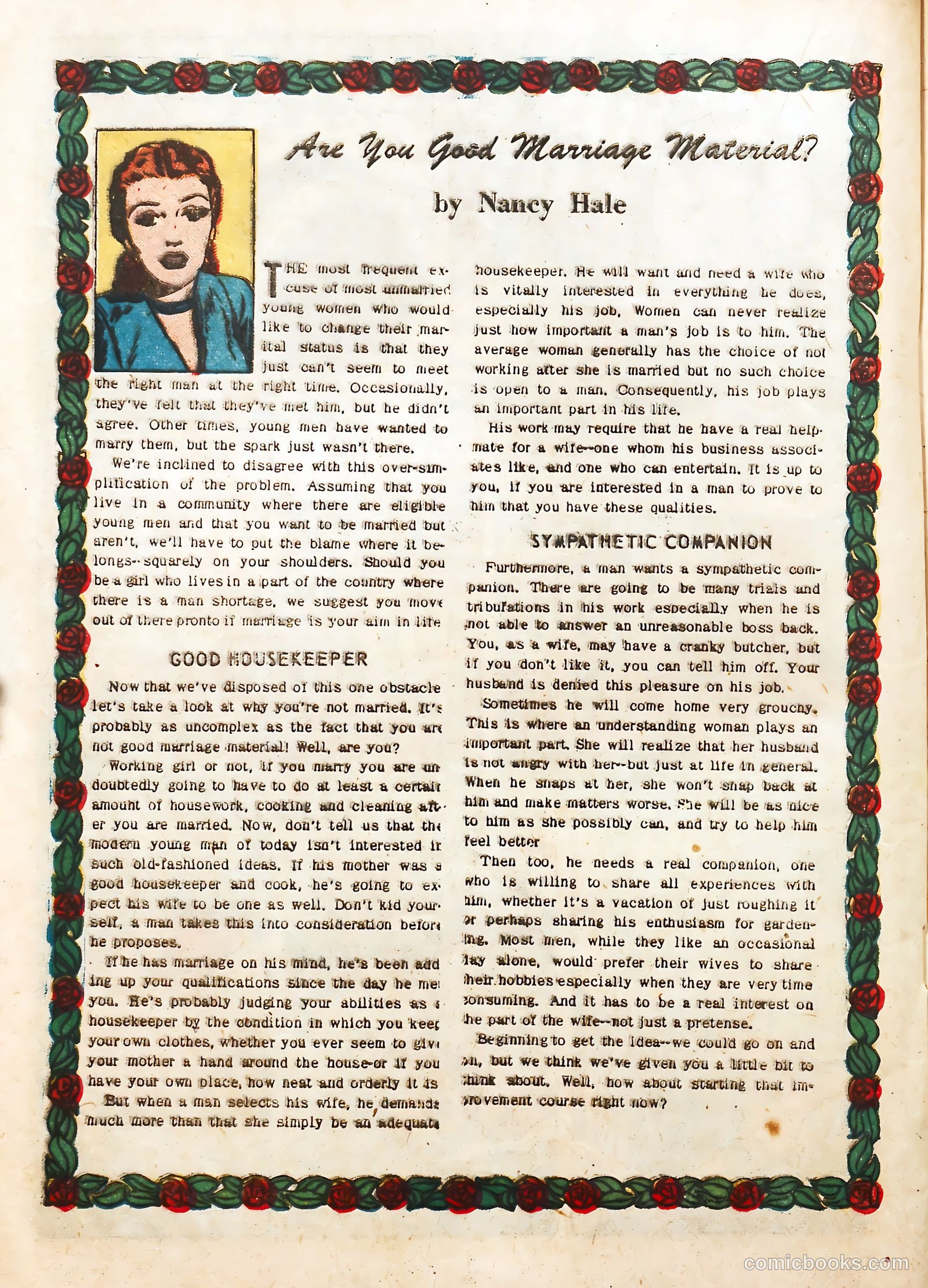 Young Love #27 (1951) — page 30 of 52