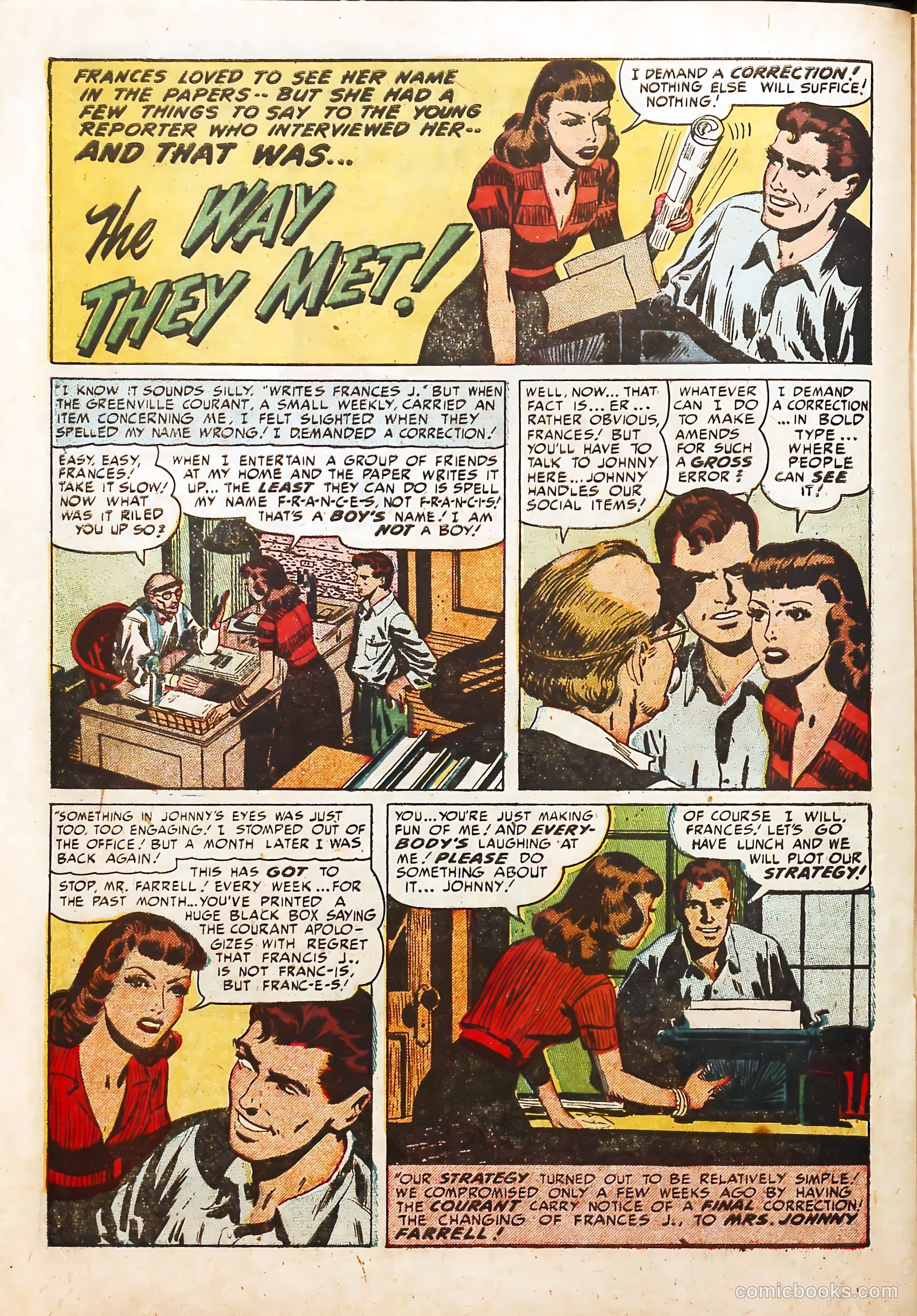 Young Love #27 (1951) — page 32 of 52