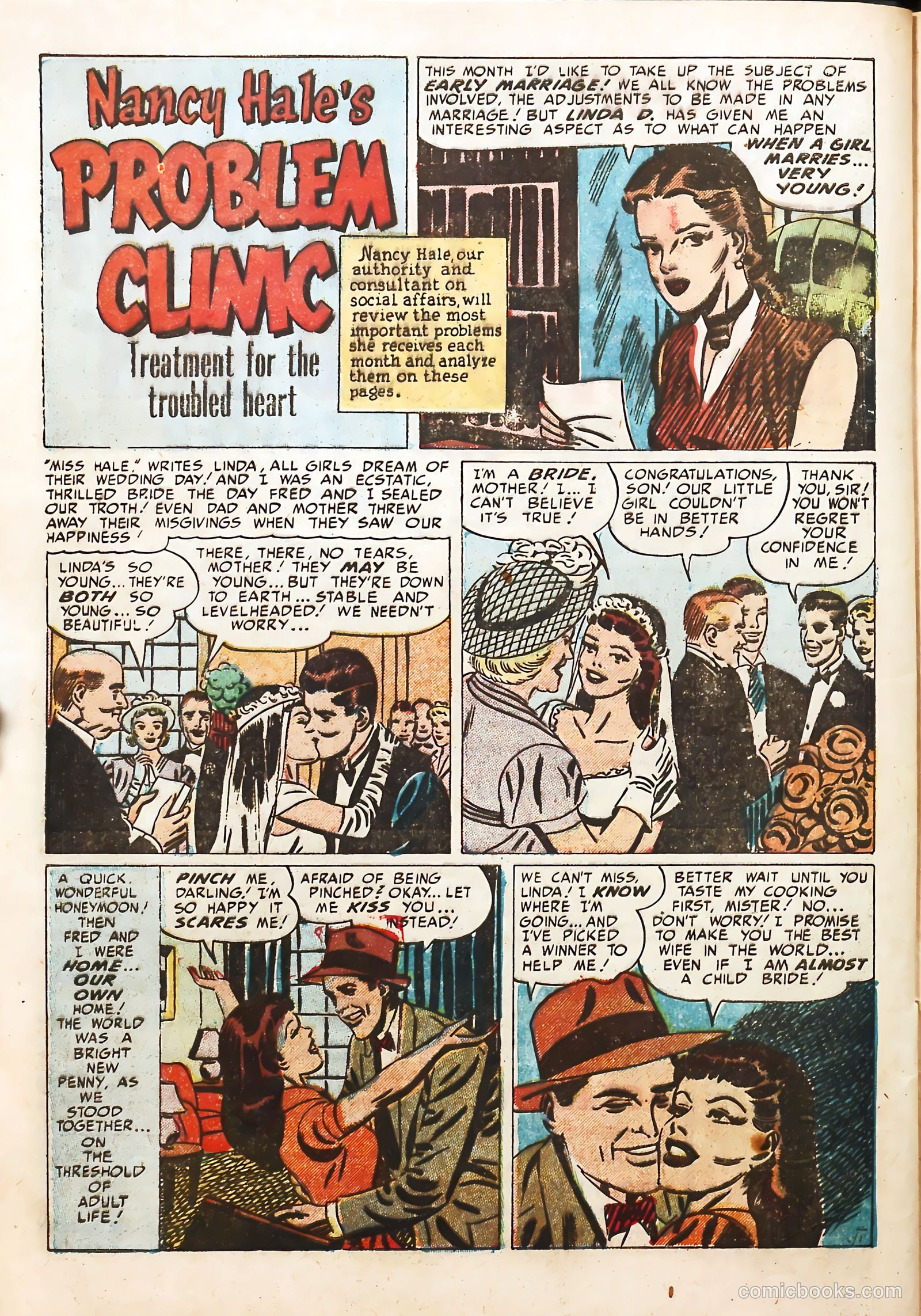 Young Love #27 (1951) — page 34 of 52