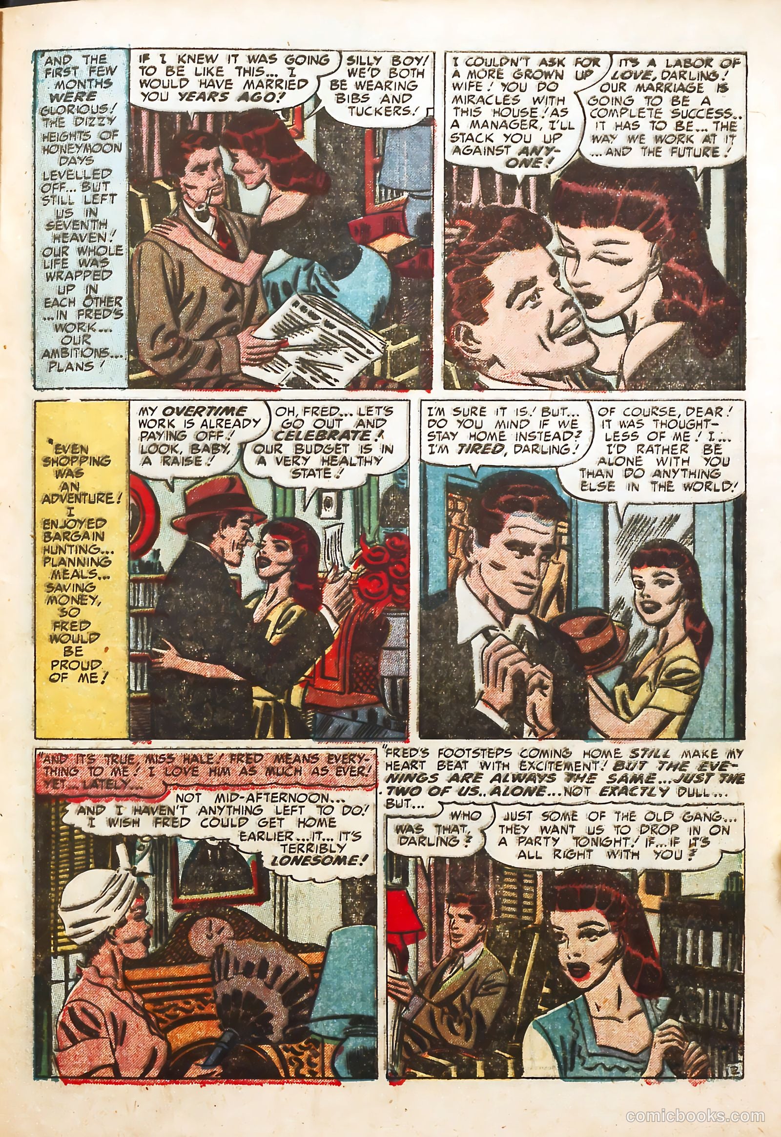 Young Love #27 (1951) — page 35 of 52
