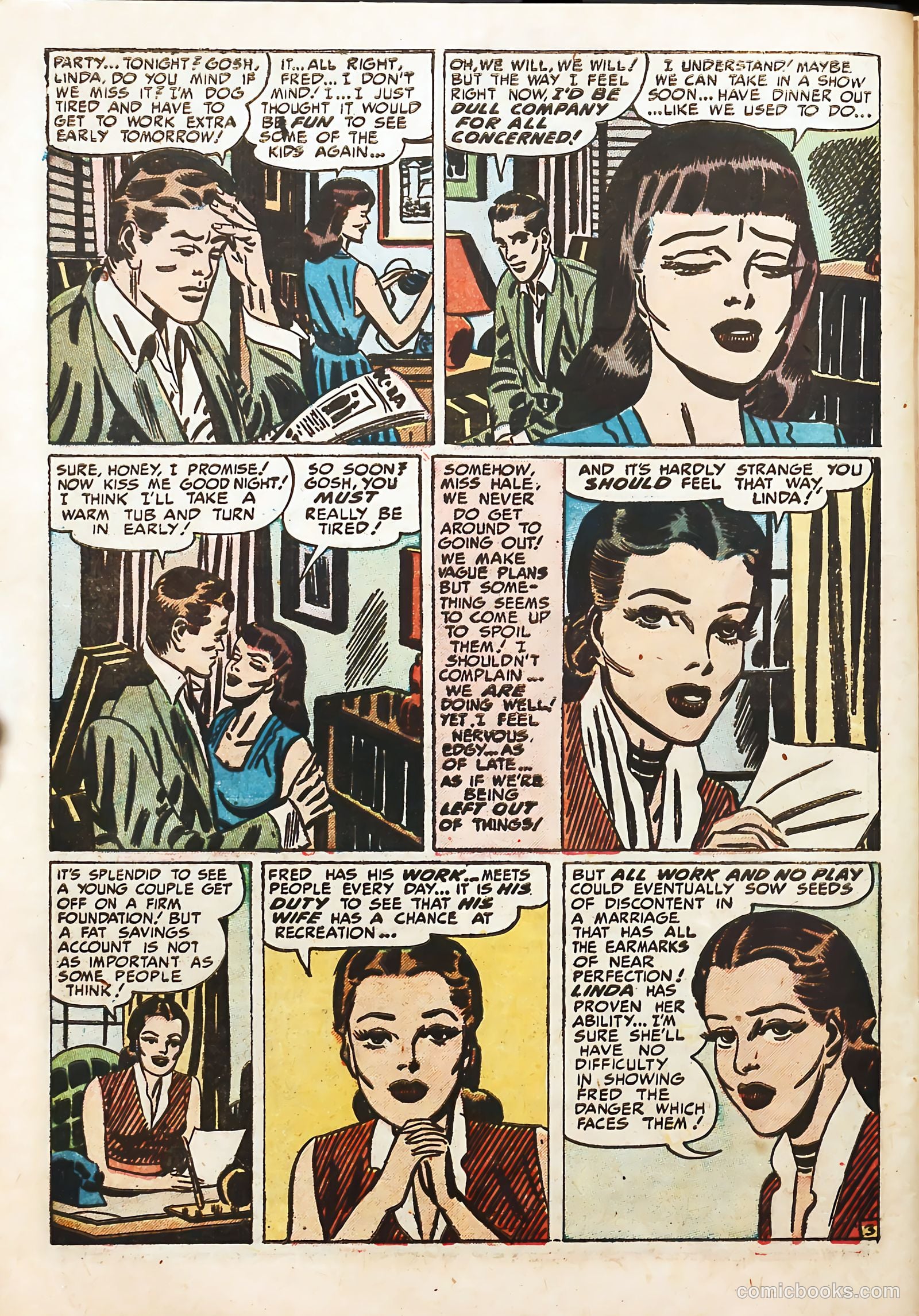 Young Love #27 (1951) — page 36 of 52
