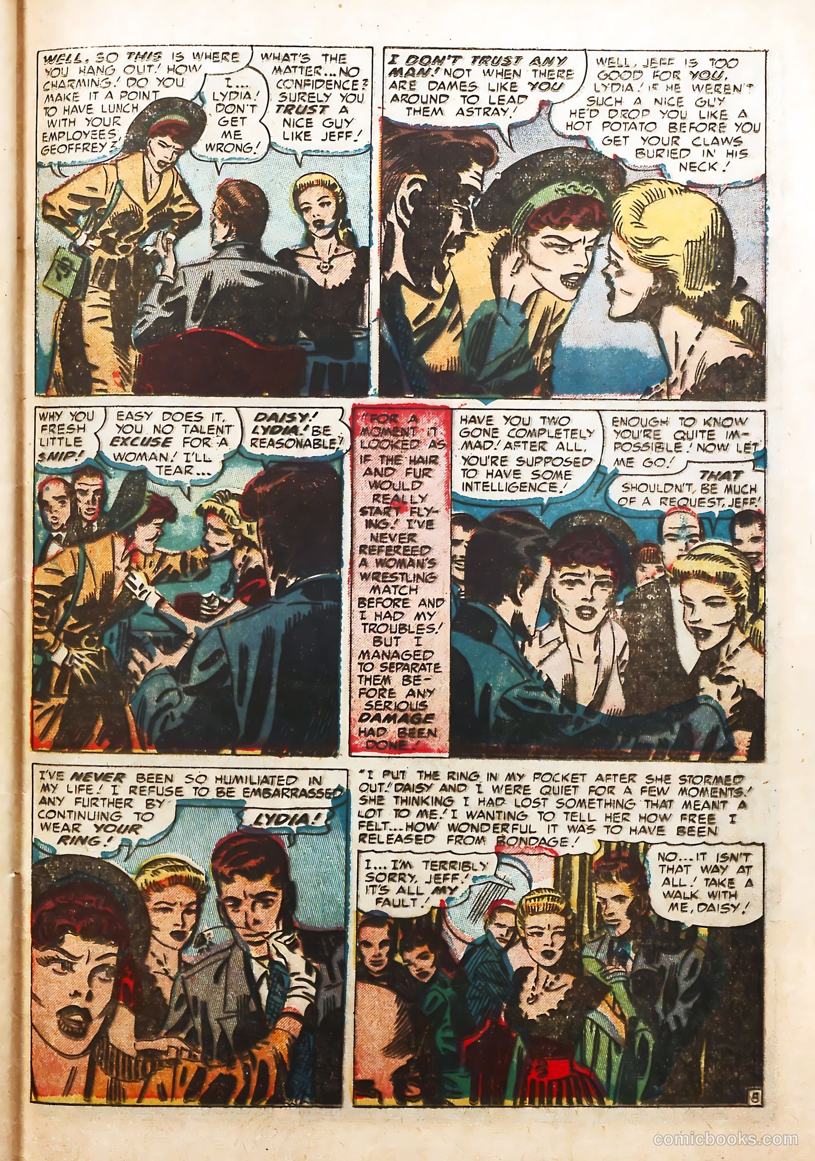 Young Love #27 (1951) — page 47 of 52