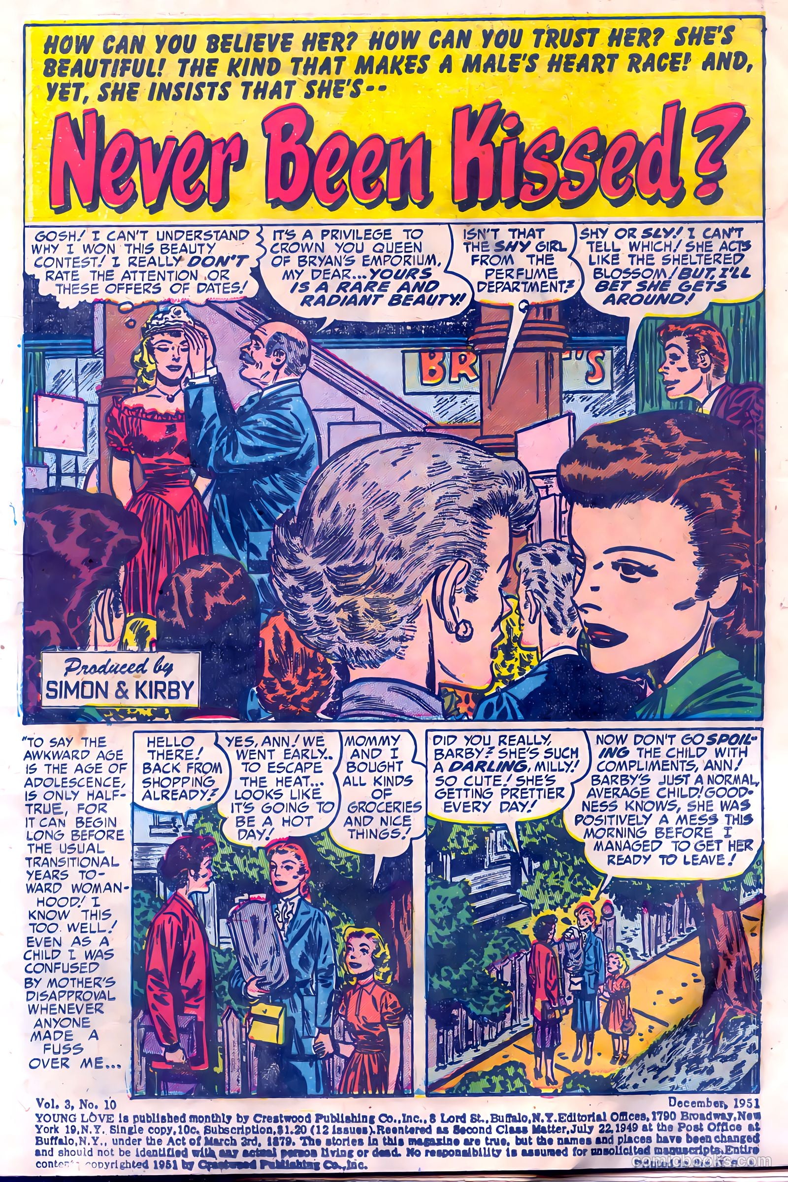 Young Love #28 (1951) — page 3 of 52