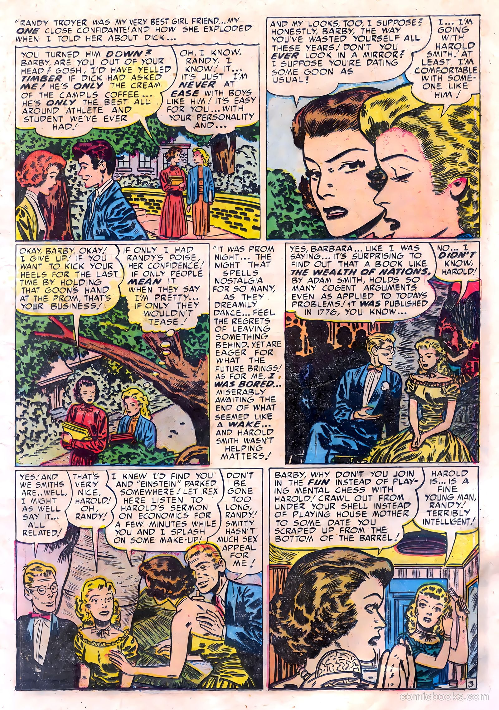 Young Love #28 (1951) — page 5 of 52
