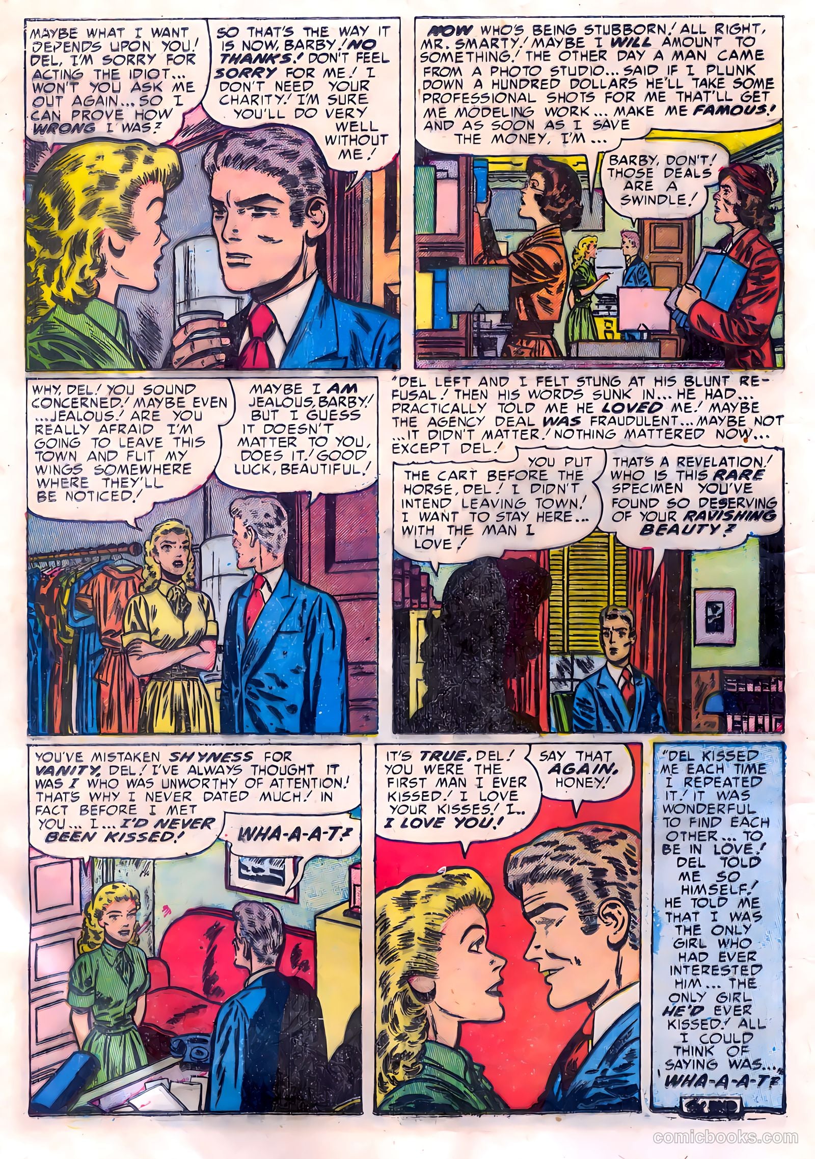 Young Love #28 (1951) — page 10 of 52