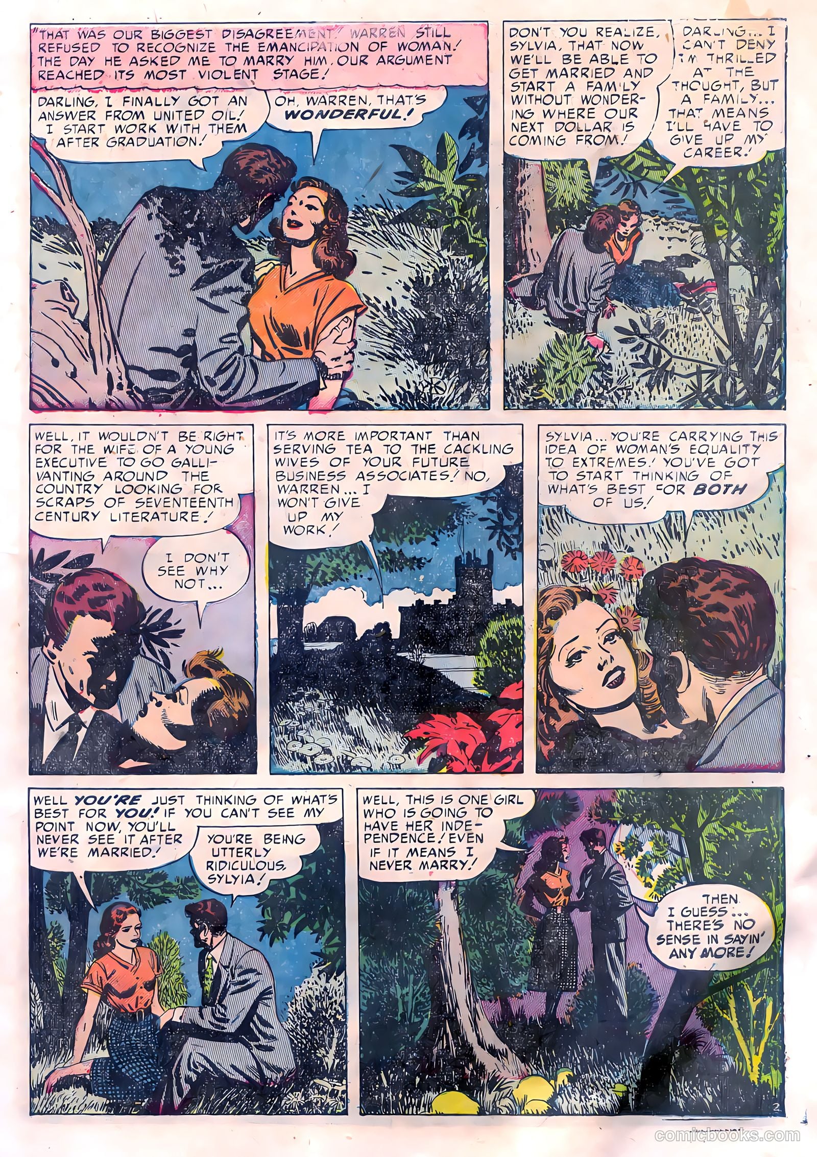 Young Love #28 (1951) — page 15 of 52