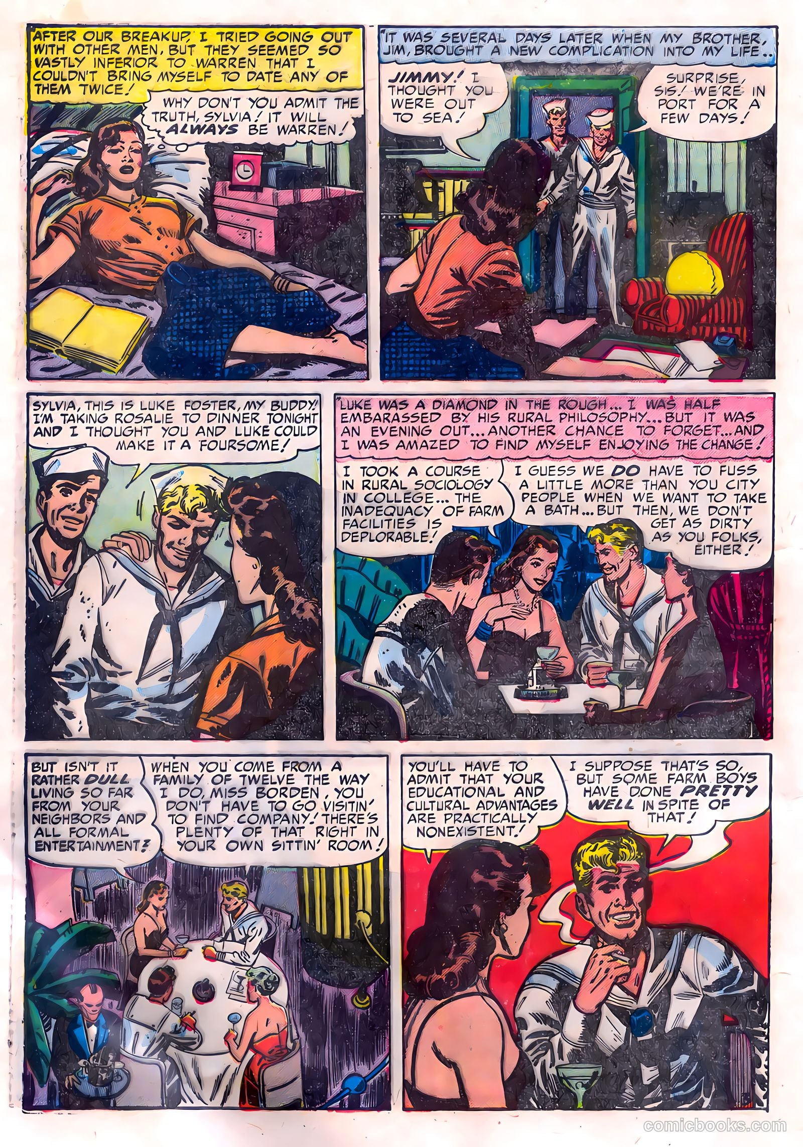 Young Love #28 (1951) — page 16 of 52
