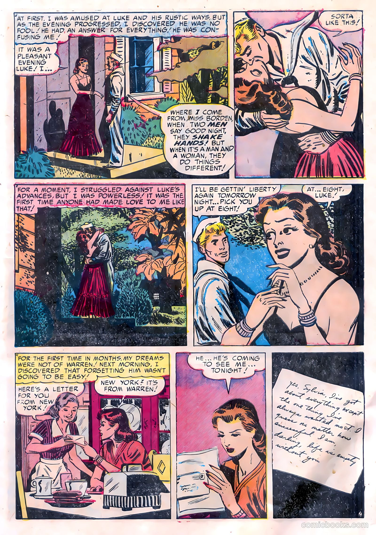 Young Love #28 (1951) — page 17 of 52