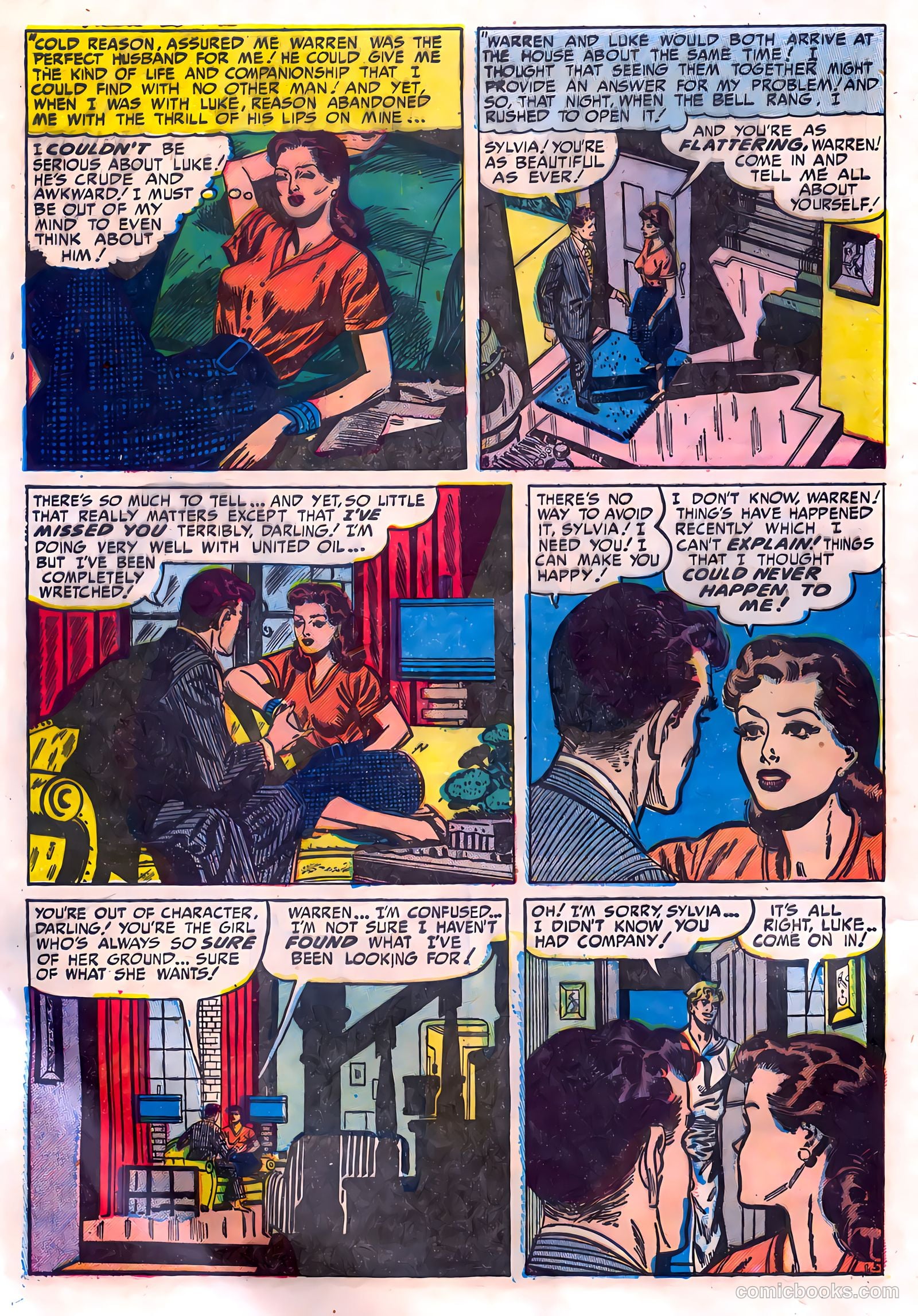 Young Love #28 (1951) — page 18 of 52