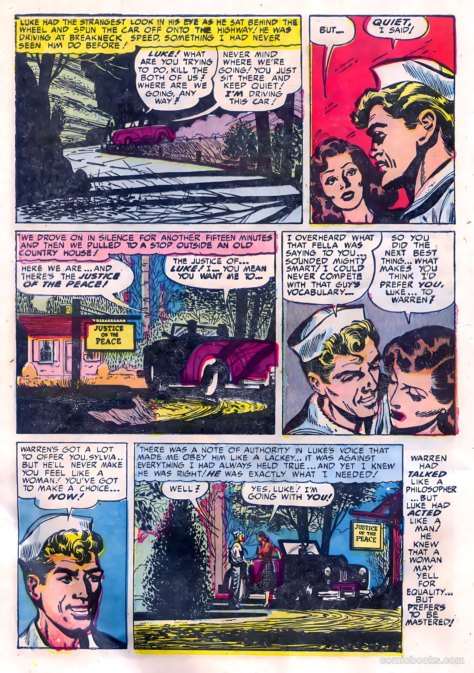 Young Love #28 (1951) — page 20 of 52
