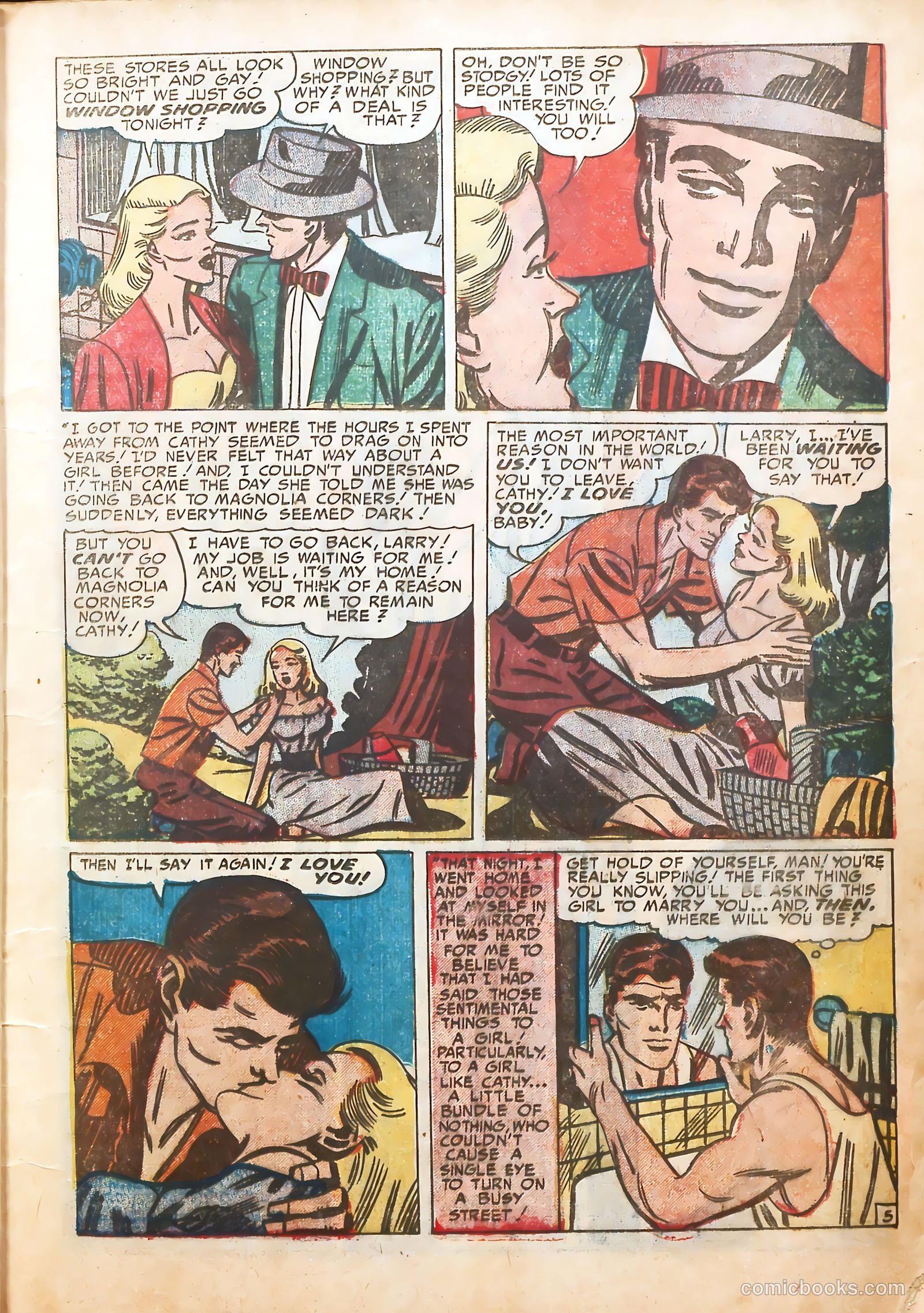 Young Love #29 (1952) — page 7 of 52