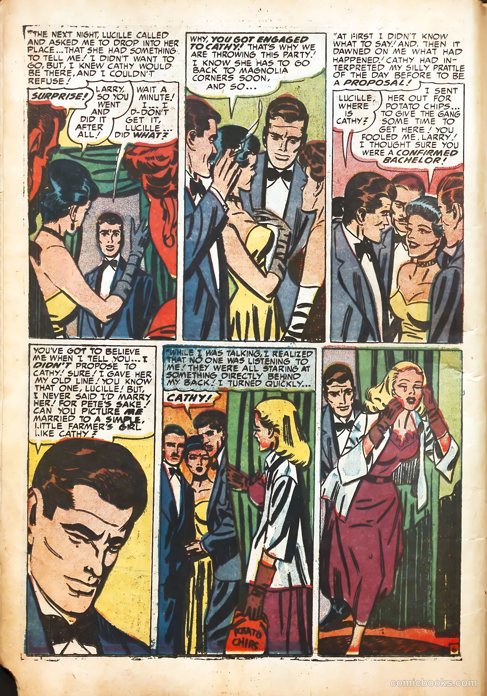 Young Love #29 (1952) — page 8 of 52