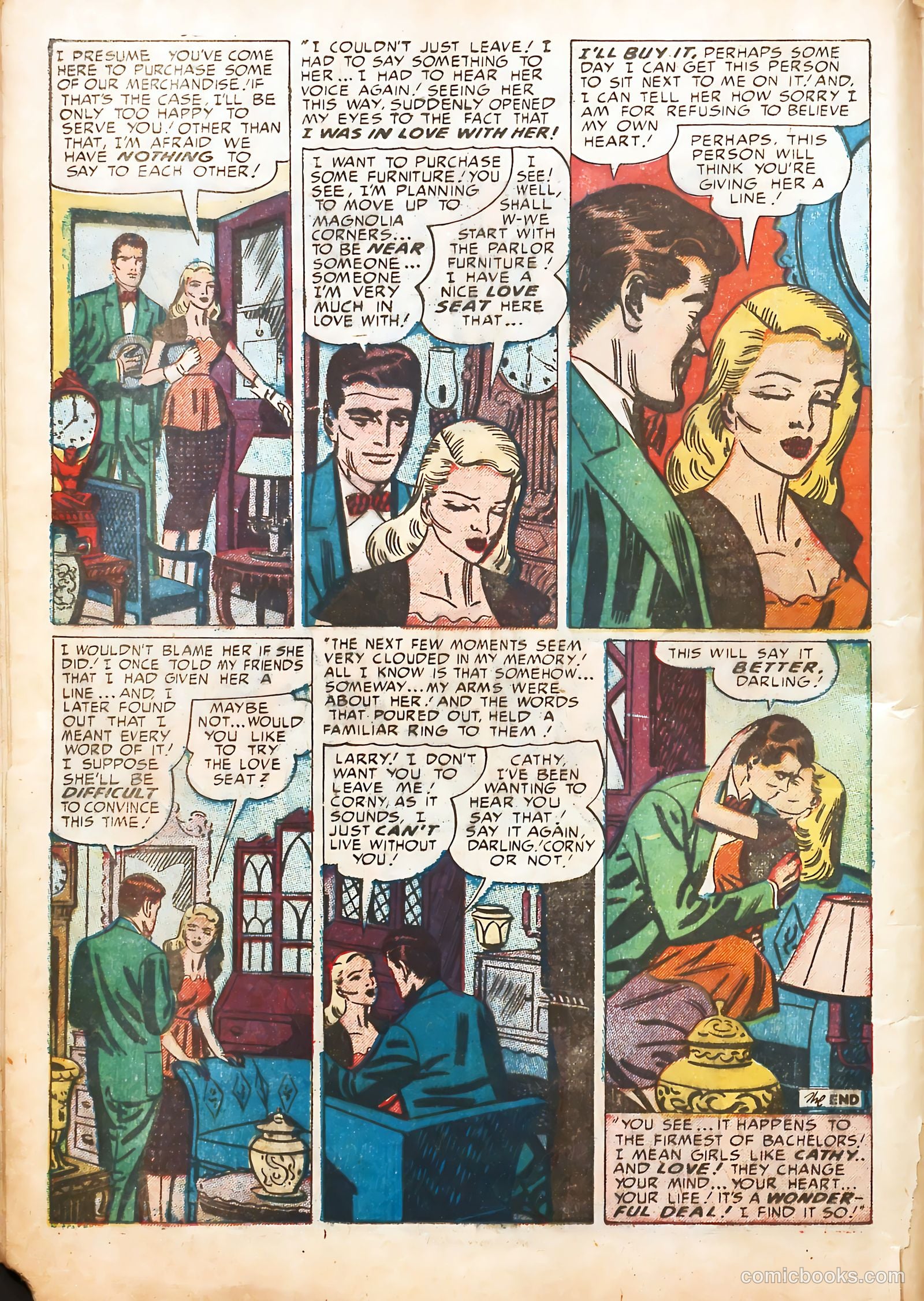 Young Love #29 (1952) — page 10 of 52
