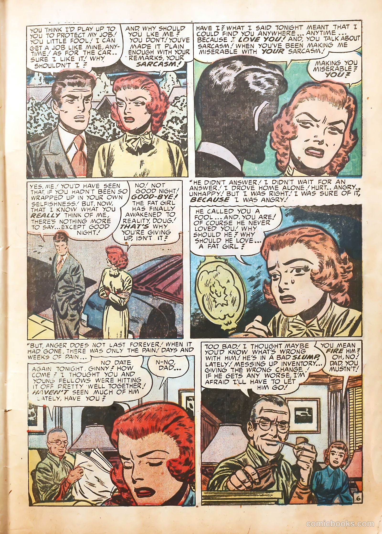 Young Love #29 (1952) — page 17 of 52