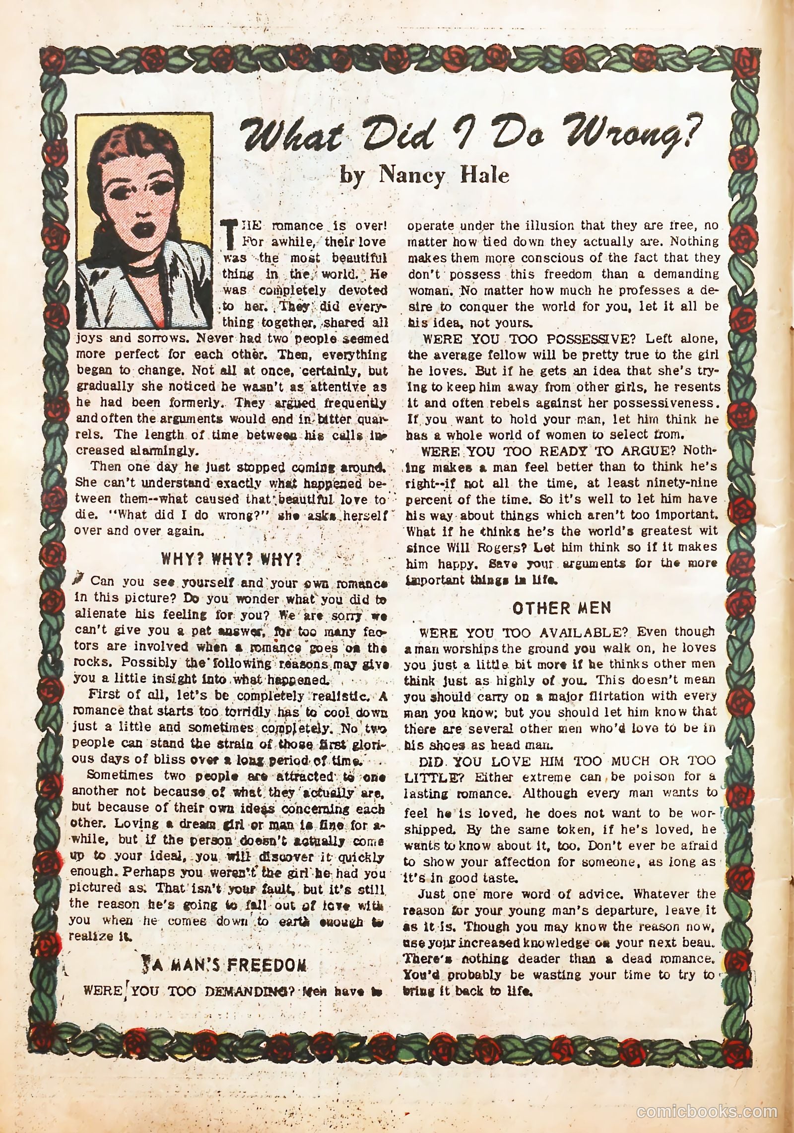 Young Love #29 (1952) — page 20 of 52