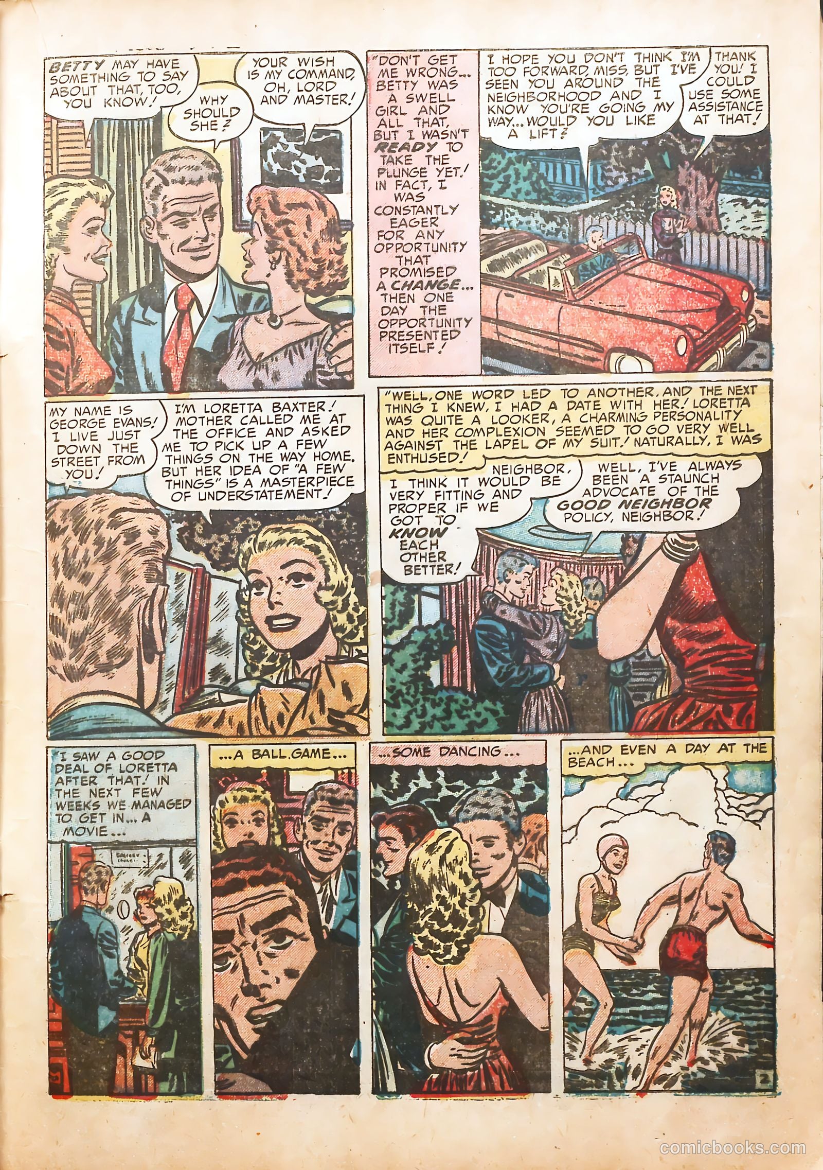 Young Love #29 (1952) — page 23 of 52
