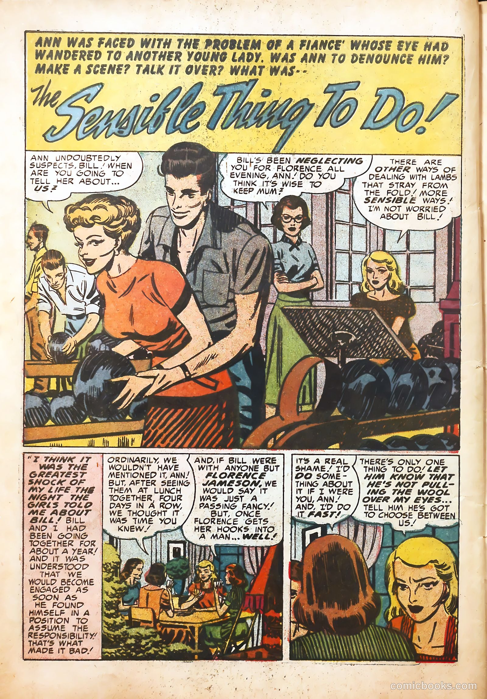 Young Love #29 (1952) — page 32 of 52