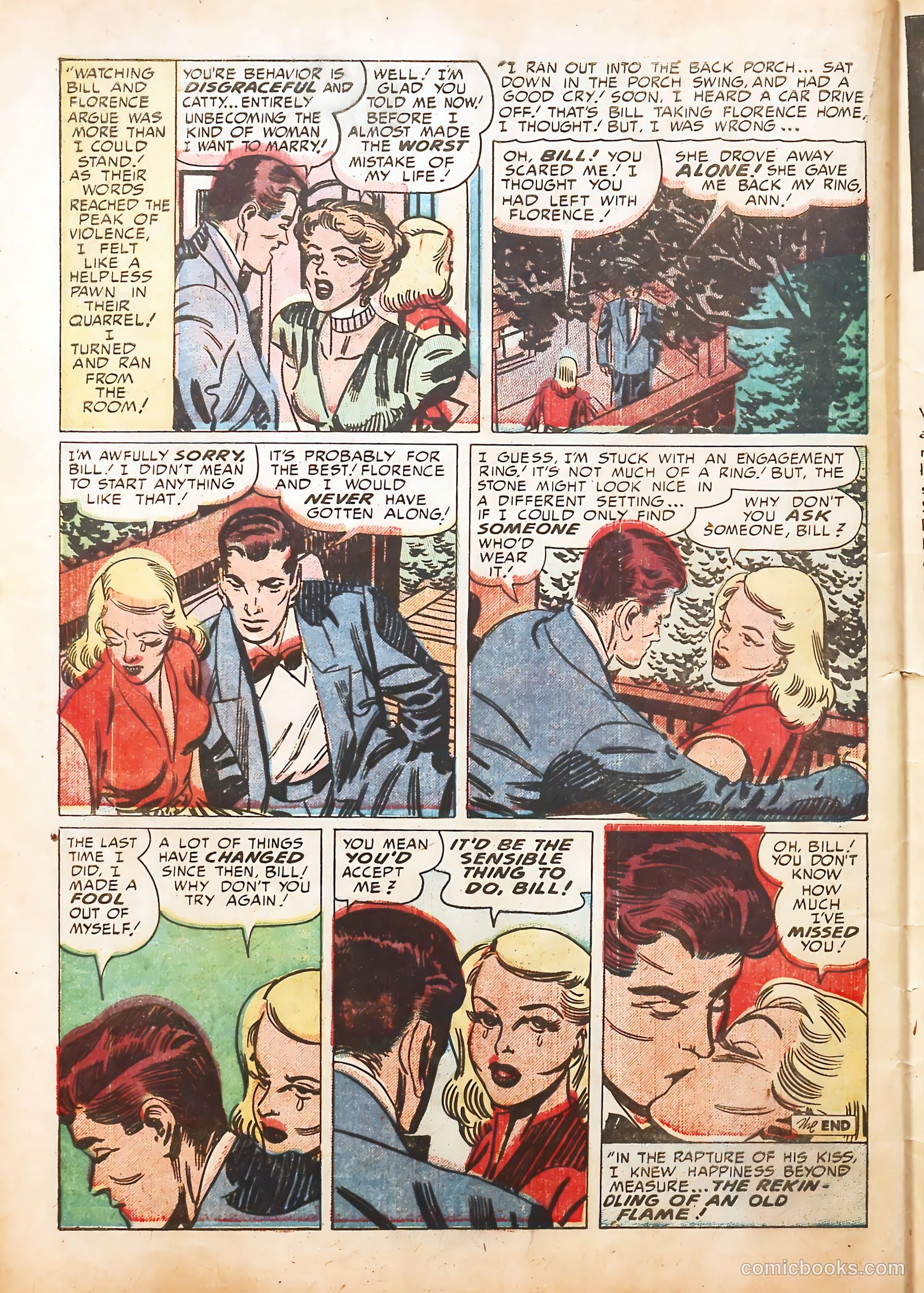 Young Love #29 (1952) — page 36 of 52