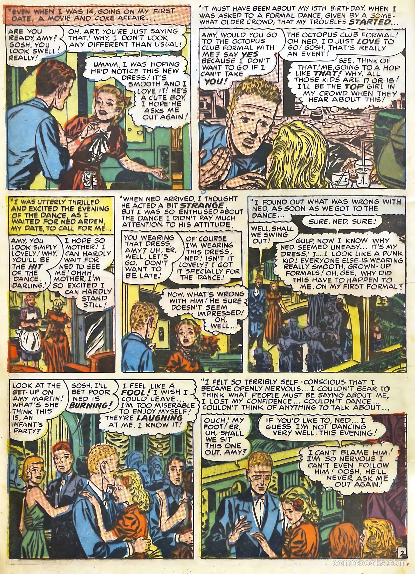 Young Love #3 (1949) — page 4 of 62
