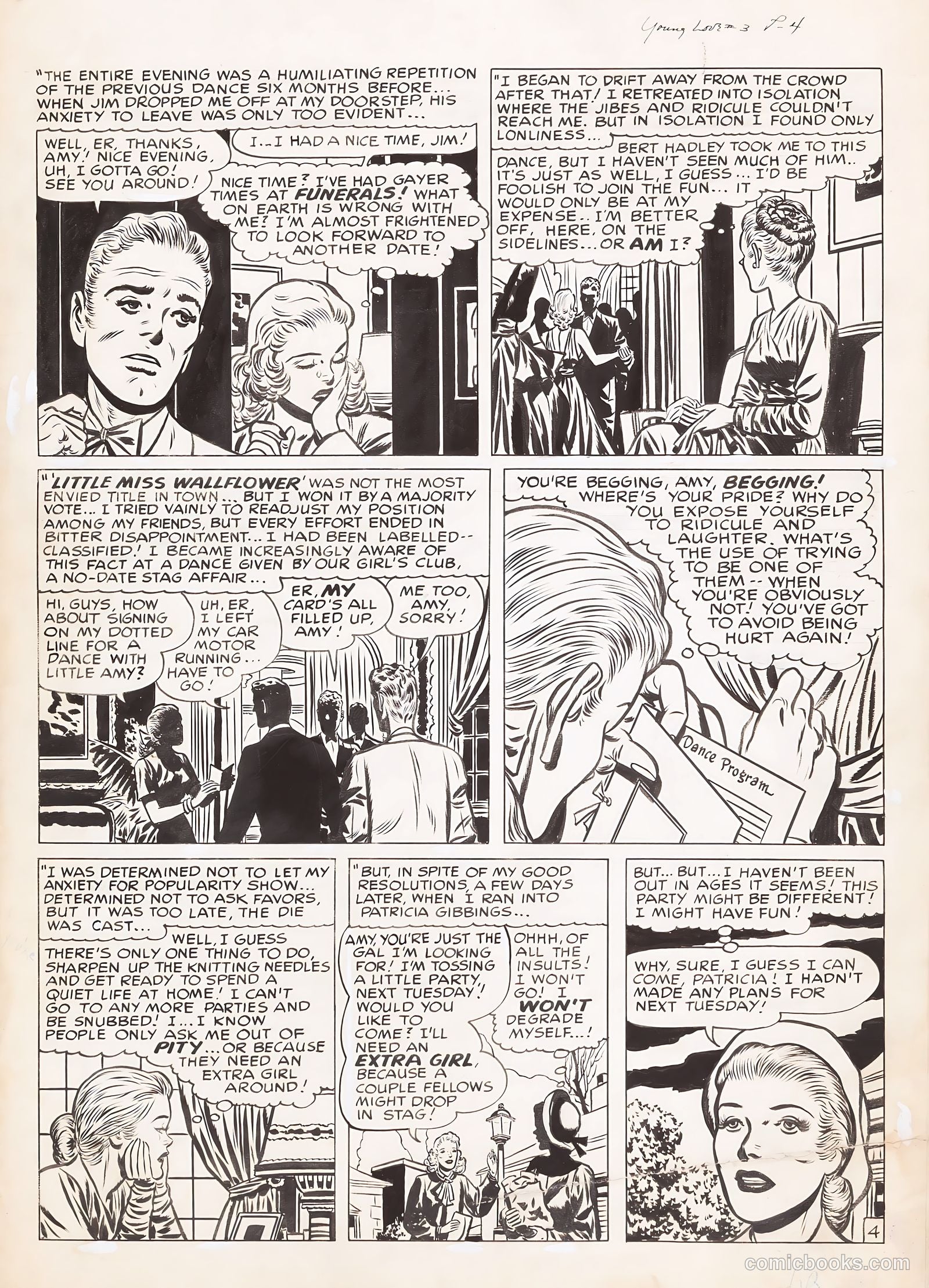 Young Love #3 (1949) — page 7 of 62